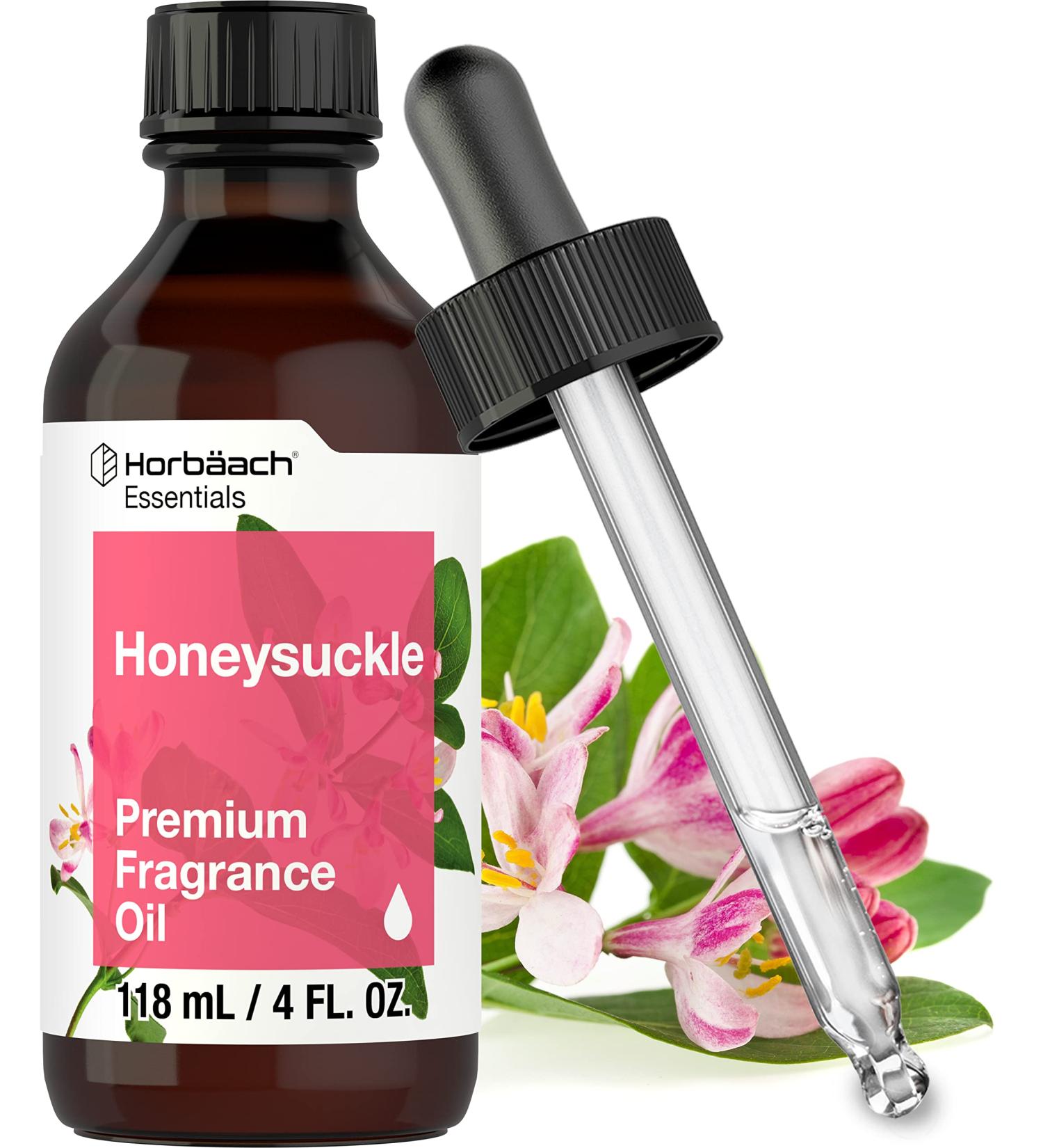 Horb ach Honeysuckle Fragrance Oil - Premium Grade 4 fl oz | Ideal for Diffusers Candles Soap Making & DIY Projects - Shop Internationally - Buy Online on GoSupps.com
