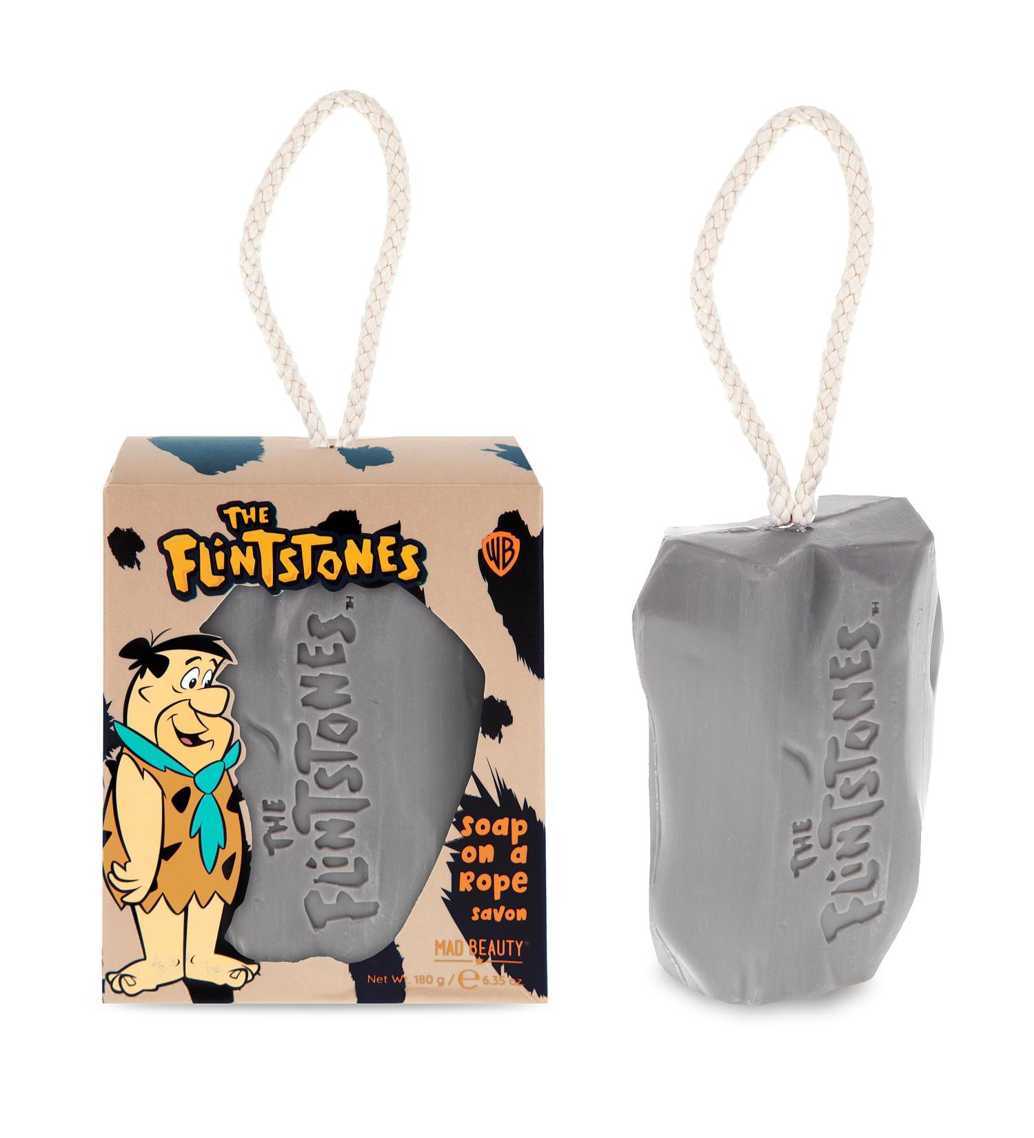 MAD Beauty Fred Soap On A Rope | Warner Brothers Flinstones | Cedarwood & Lime | Perfect Gift for Guests & Adorable Bathroom D cor - Buy Online on GoSupps.com