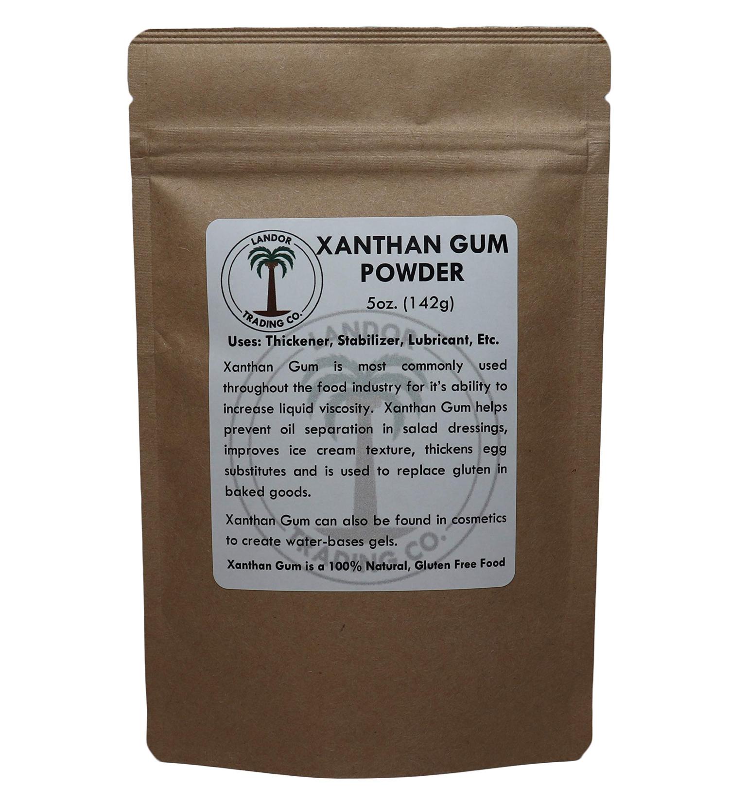 Xanthan Gum Powder 5oz - Gluten Free Food Grade | Premium Quality - Buy Online on GoSupps.com