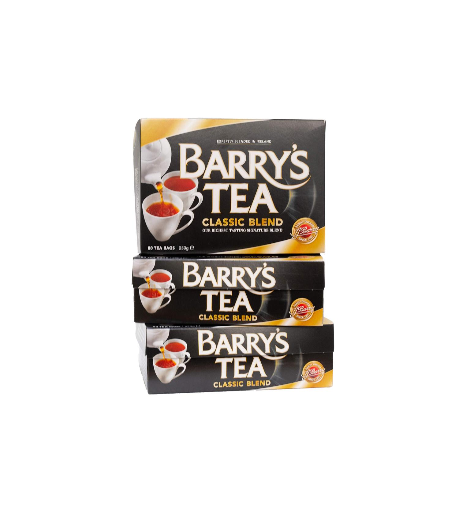 Barry's Tea Barry's Tea Classic Blend 80 Teabags (3 Pack) Fresh from Barry's Tea in Ireland