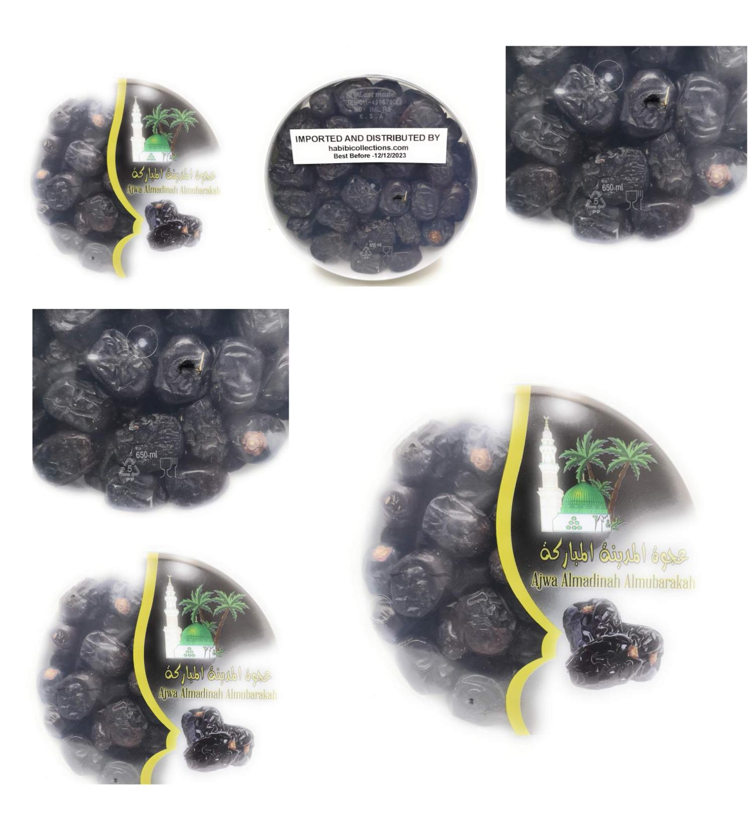  SHAYKHAAN TRADERS AJWA Dates/Kajoor 500g Chemical Free Pack of 2 - Buy Online on GoSupps.com