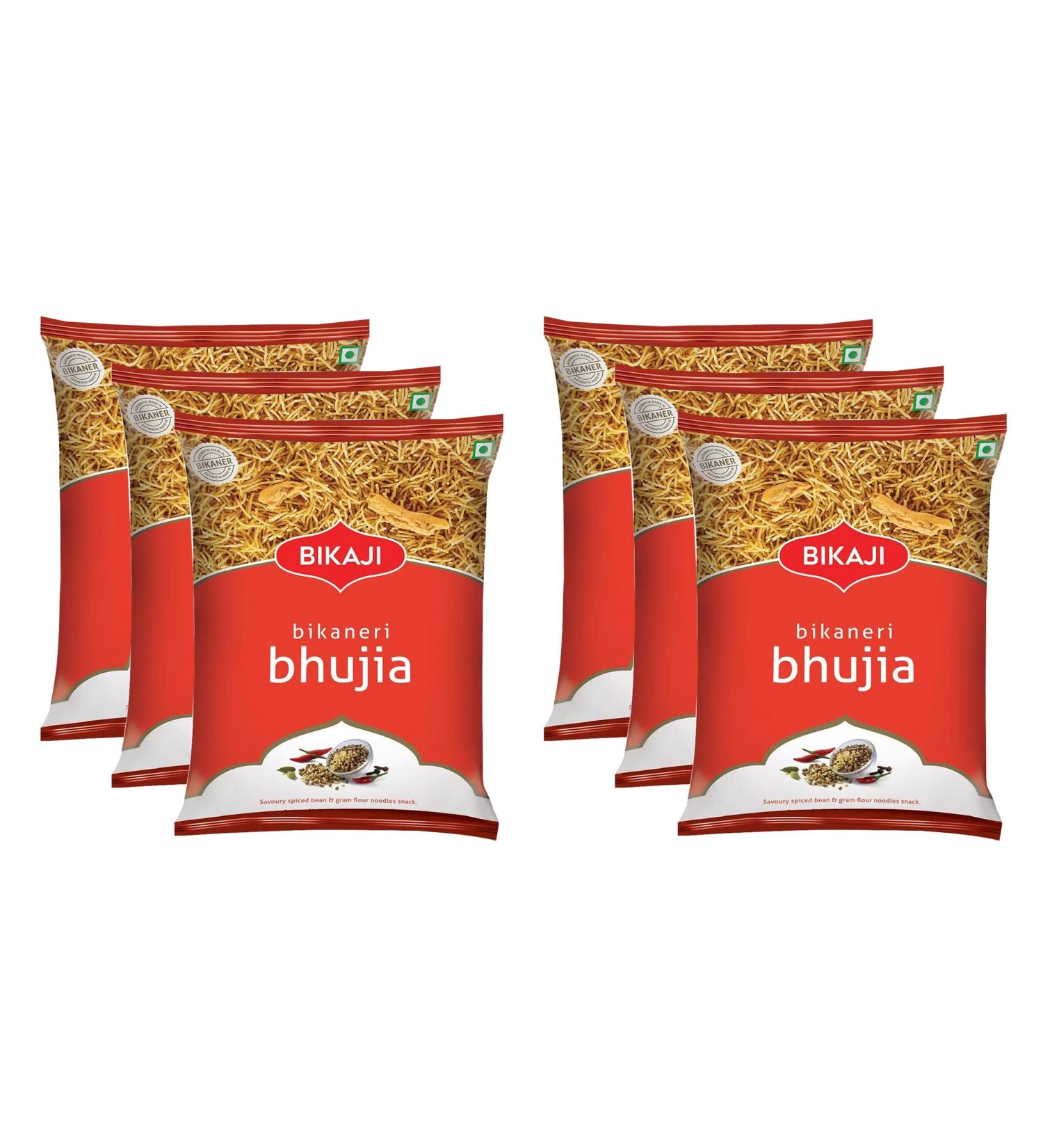  Bikaji Bikaji Bhujia Snack Dog Lunch Bags 200 g Pack of 6 - Buy Online on GoSupps.com
