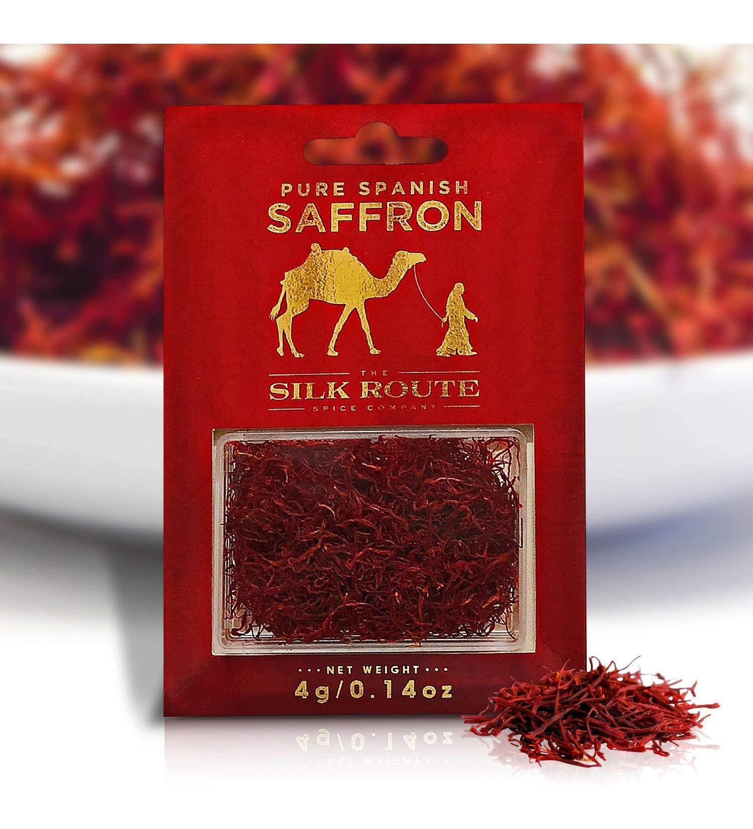Saffron - Silk Route Spice Company (0.14 US Oz/4g) - Buy Online on GoSupps.com