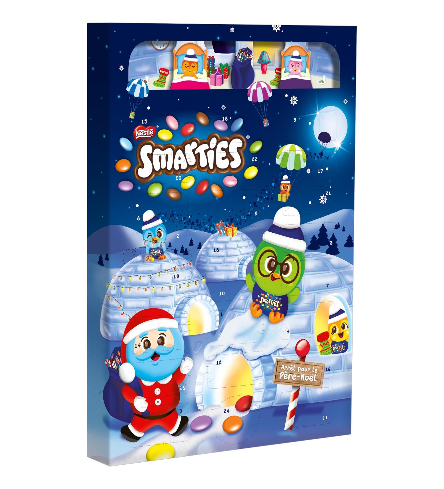  Smarties Nestl Christmas Chocolates Advent Calendar Milk Chocolate 223 g - Buy Online on GoSupps.com