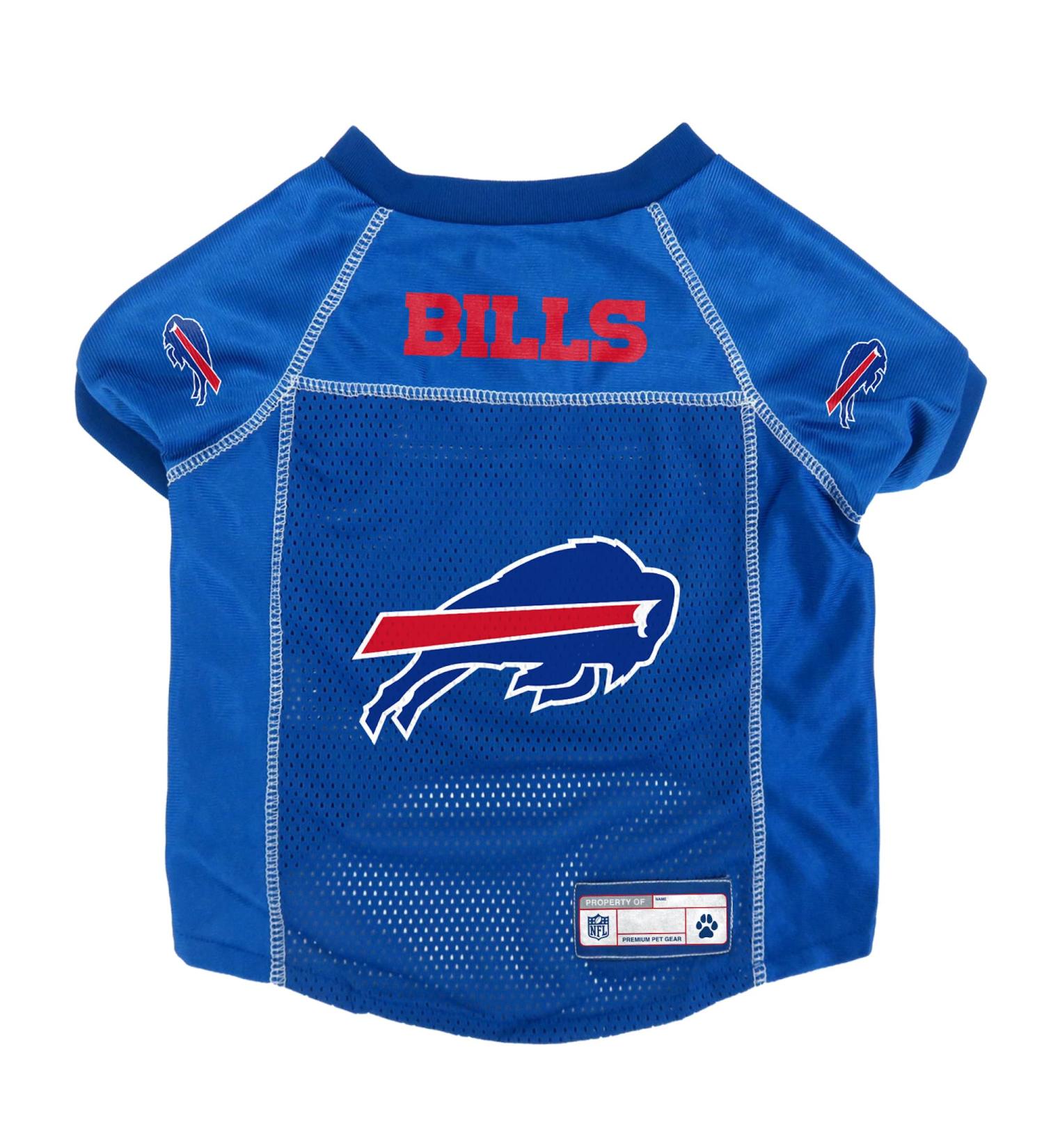 Littlearth NFL Pet Jersey - Sports Jersey Designed for Dogs and Cats Team Color Buffalo Bills S - Buy Online on GoSupps.com
