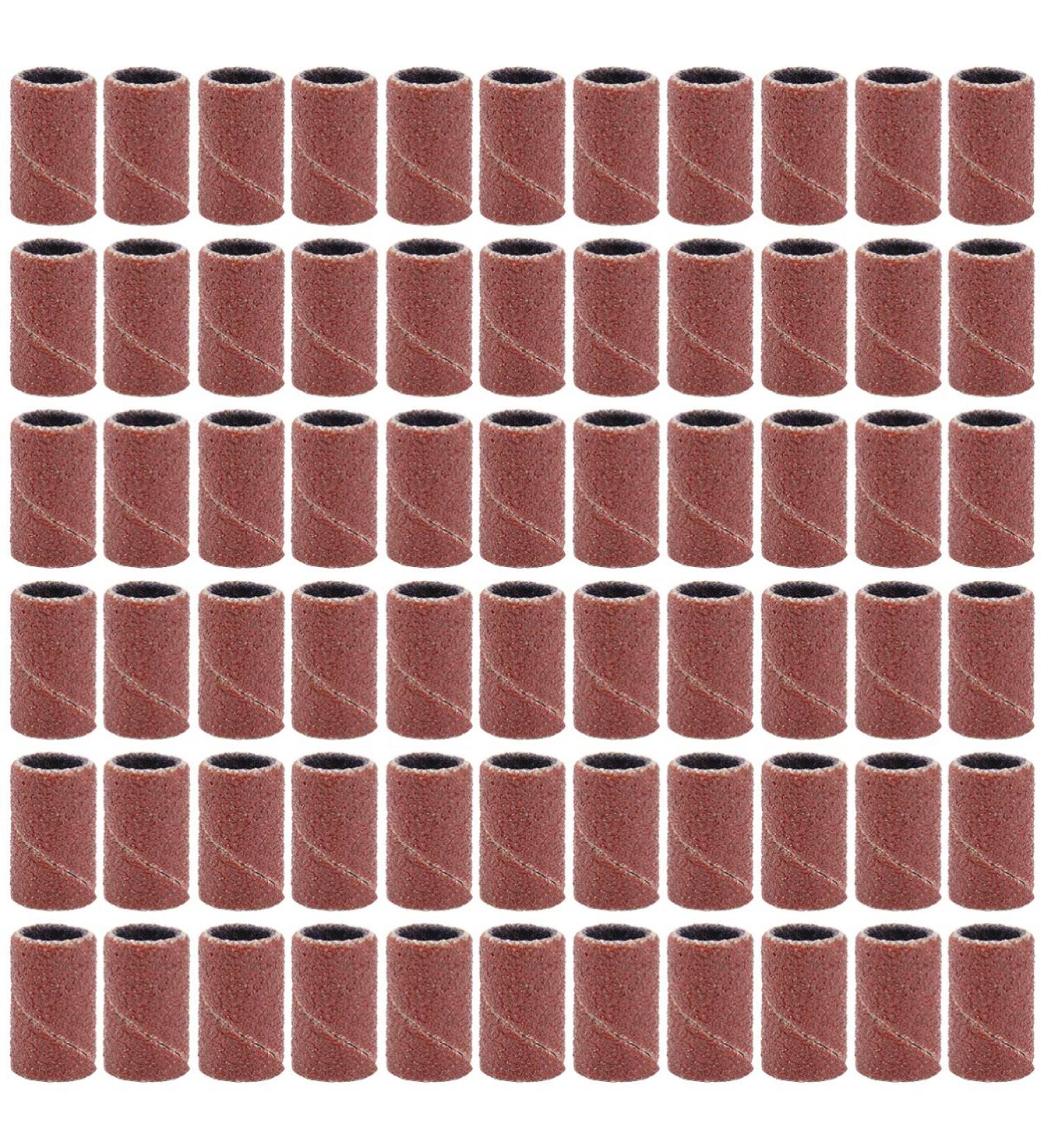 Solustre Nail Cleaner Tool - Cylindrical Grinding Bands (100pcs) for Professional Nail Drills | Premium Nail Art Accessories - Buy Online on GoSupps.com