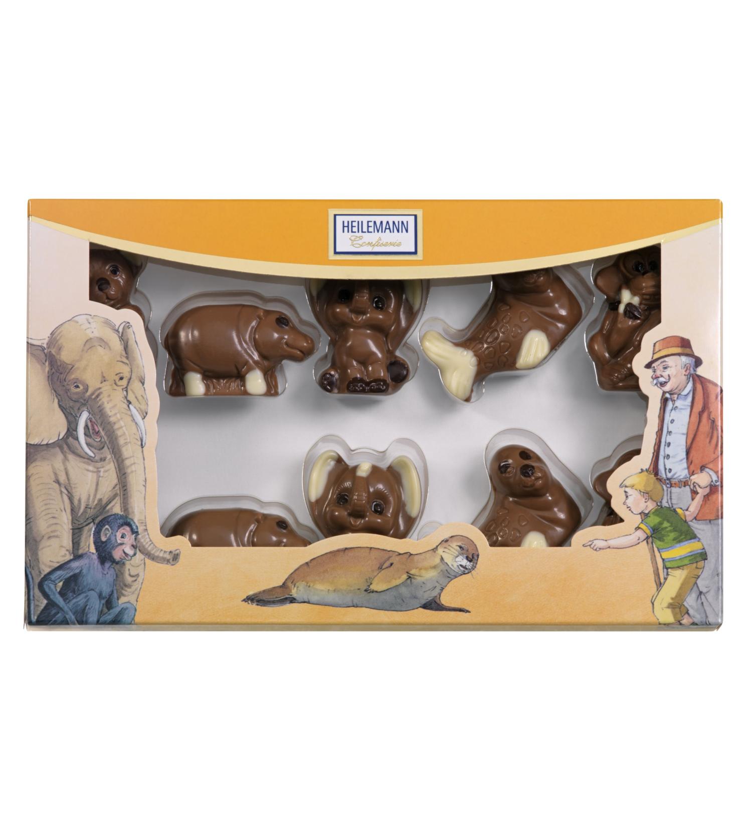 Heilemann gift pack "Zoo" fine milk 100g