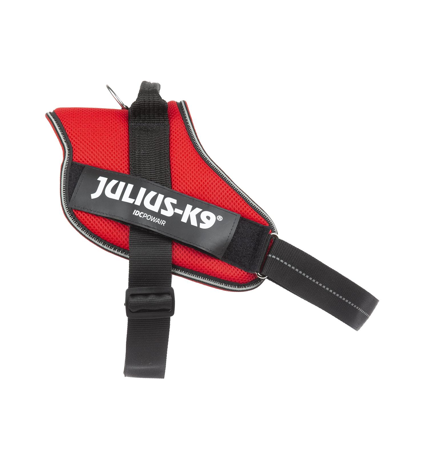 Julius-K9 IDC Powair Dog Harness 2XL/3 - Durable Lightweight Red - International Shipping Available - Buy Online on GoSupps.com