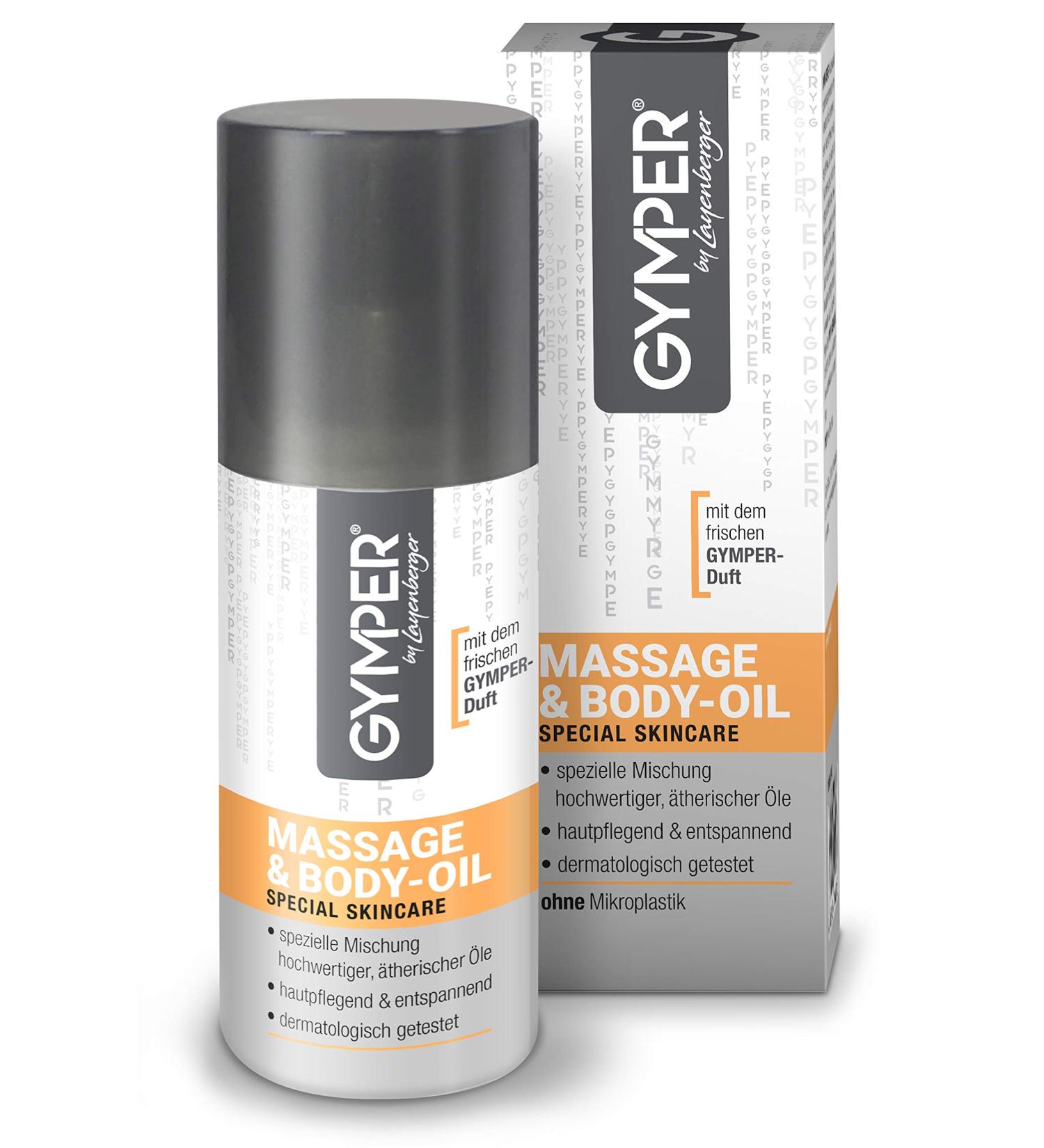 Buy GYMPER by Layenberger Massage and Body Oil & Lotion 150ml Pump Dispenser | International Shipping Available - Buy Online on GoSupps.com