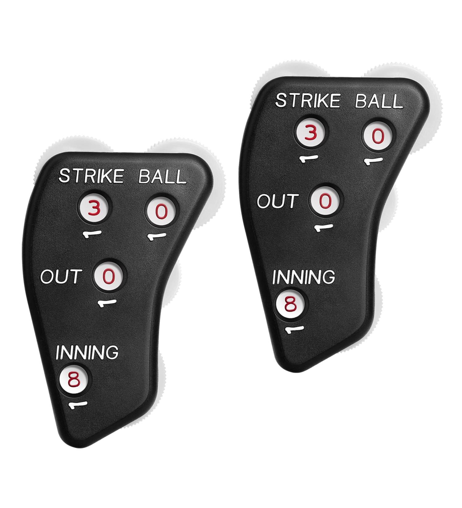 Watayo 4 Wheel Umpire Indicator - Baseball & Softball Umpire Counter Clicker (2pcs) - Buy Online on GoSupps.com