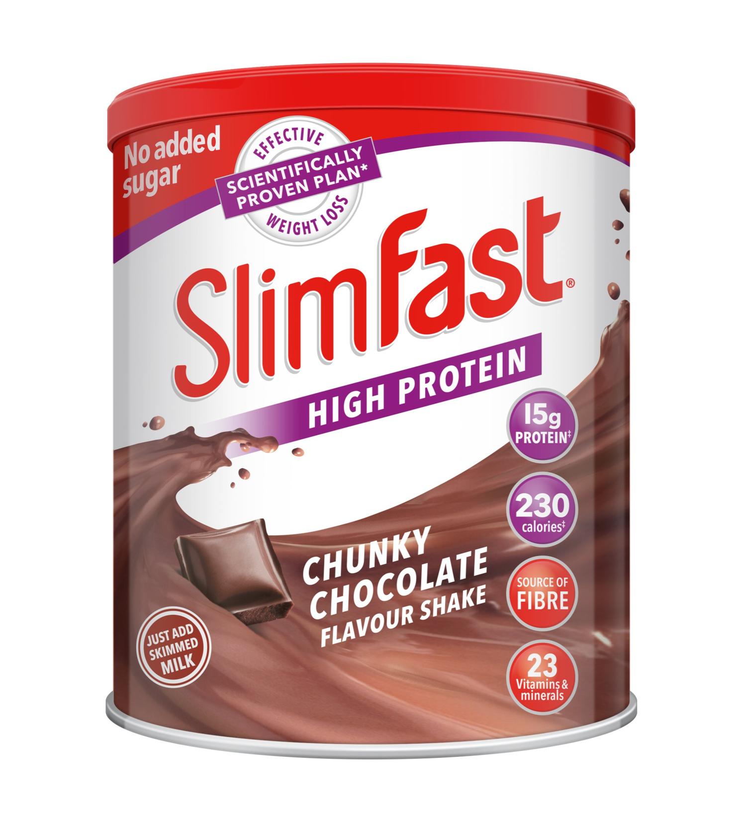 SlimFast Fine Chocolate Powder 450g