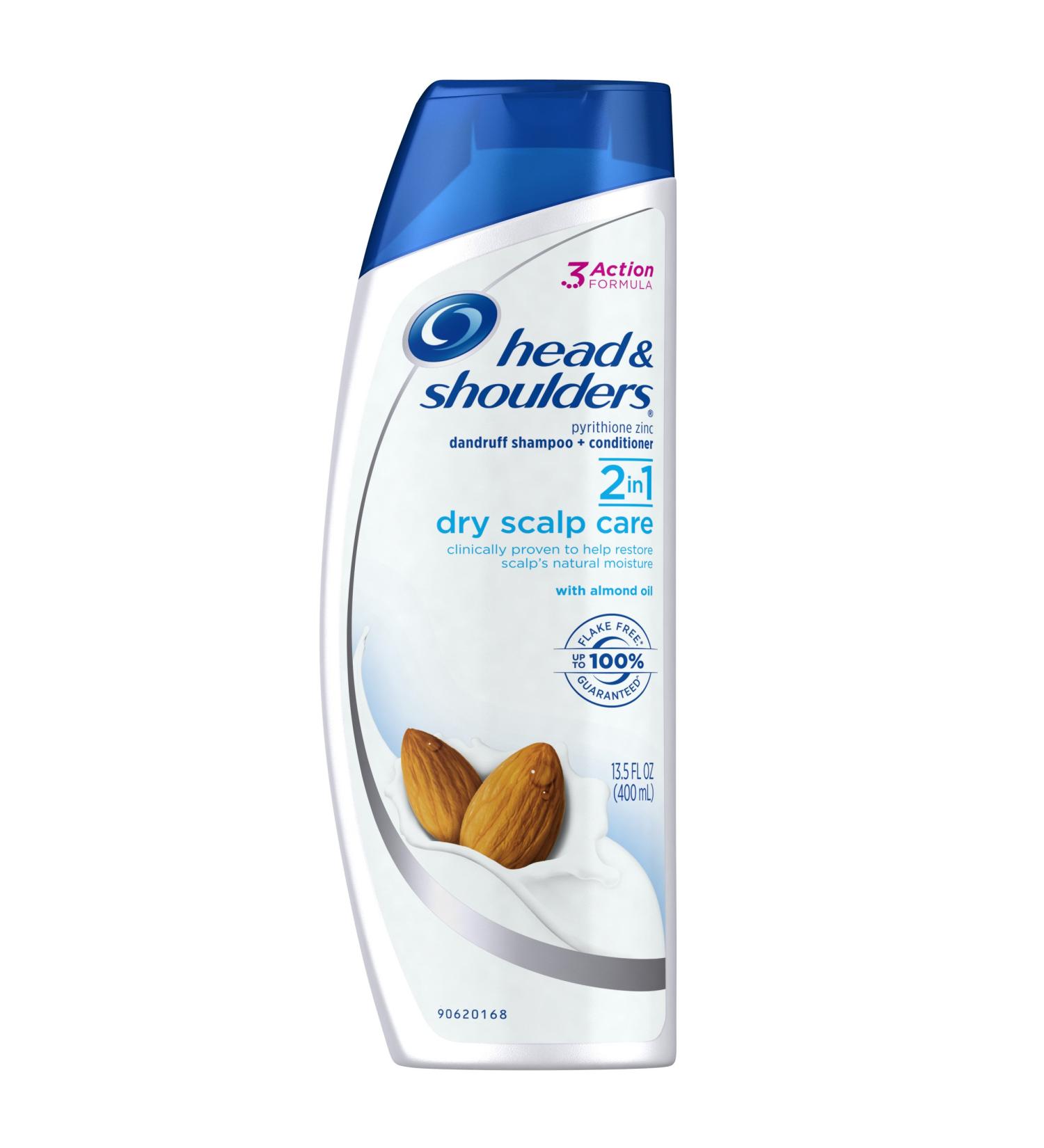 Head & Shoulders Dry Scalp Care With Almond Oil 2-In-1 Dandruff Shampoo & Conditioner 14.2 Fluid Ounce (Pack Of 2) - Buy Online on GoSupps.com