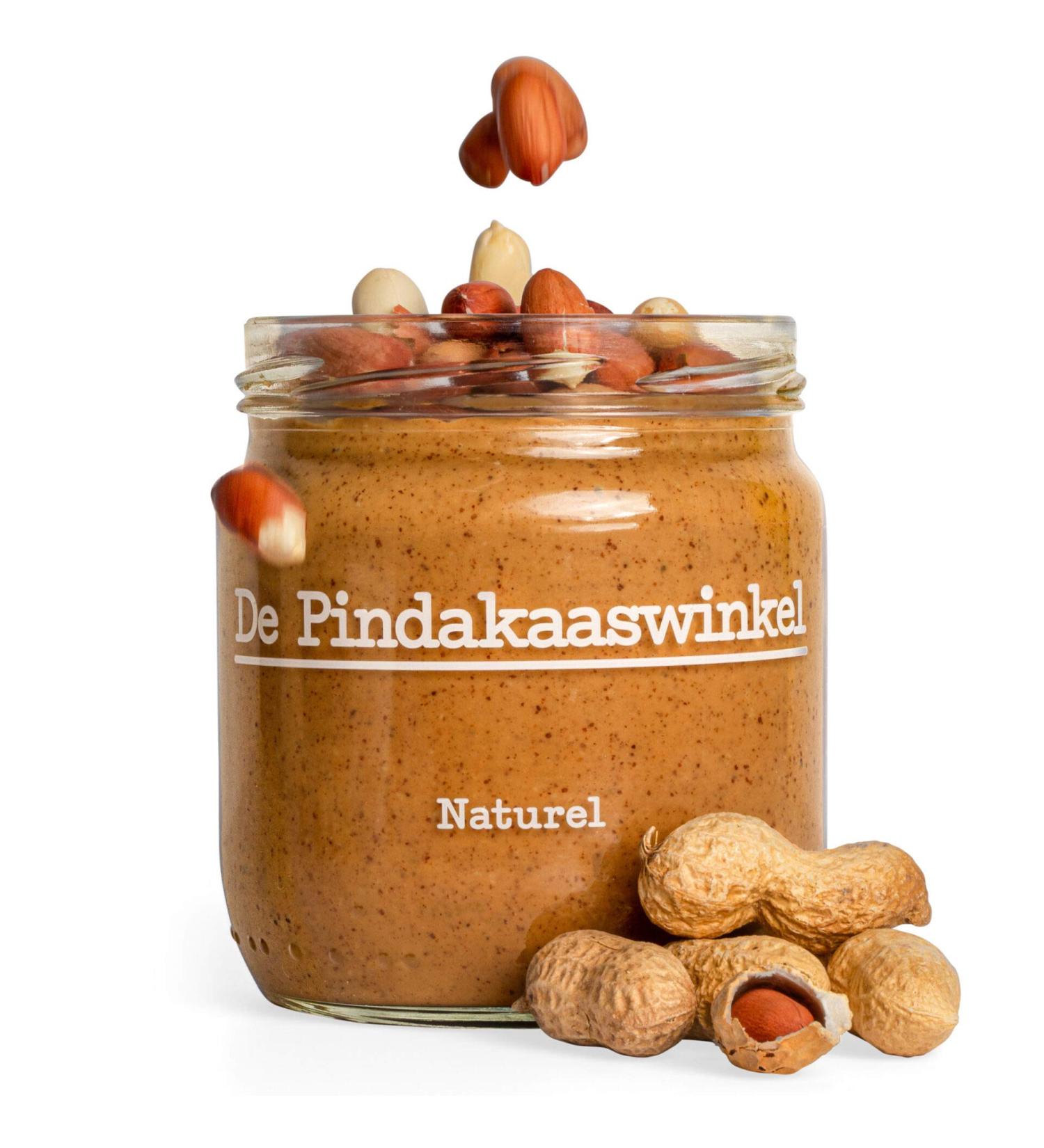Natural Sugar-Free Peanut Butter | De Pinda Angle | 2x420g | Vegan & Delicious - Best in the Netherlands - Buy Online on GoSupps.com