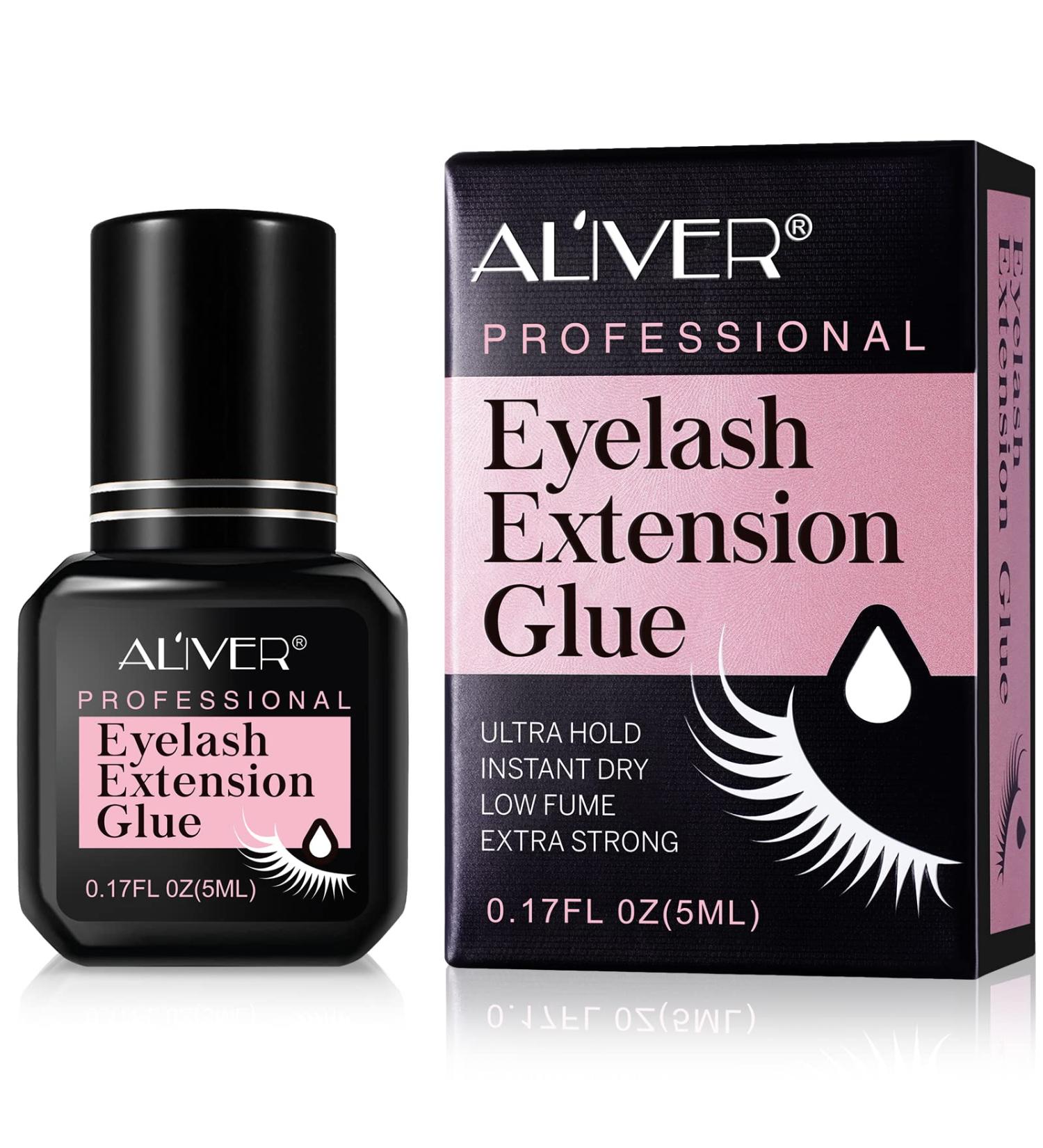 Professional Low-Fume Eyelash Extension Glue | Extra Strong Hold | 1-2 Sec Drying Time | 7-9 Weeks Retention | 5ml - Buy Online on GoSupps.com