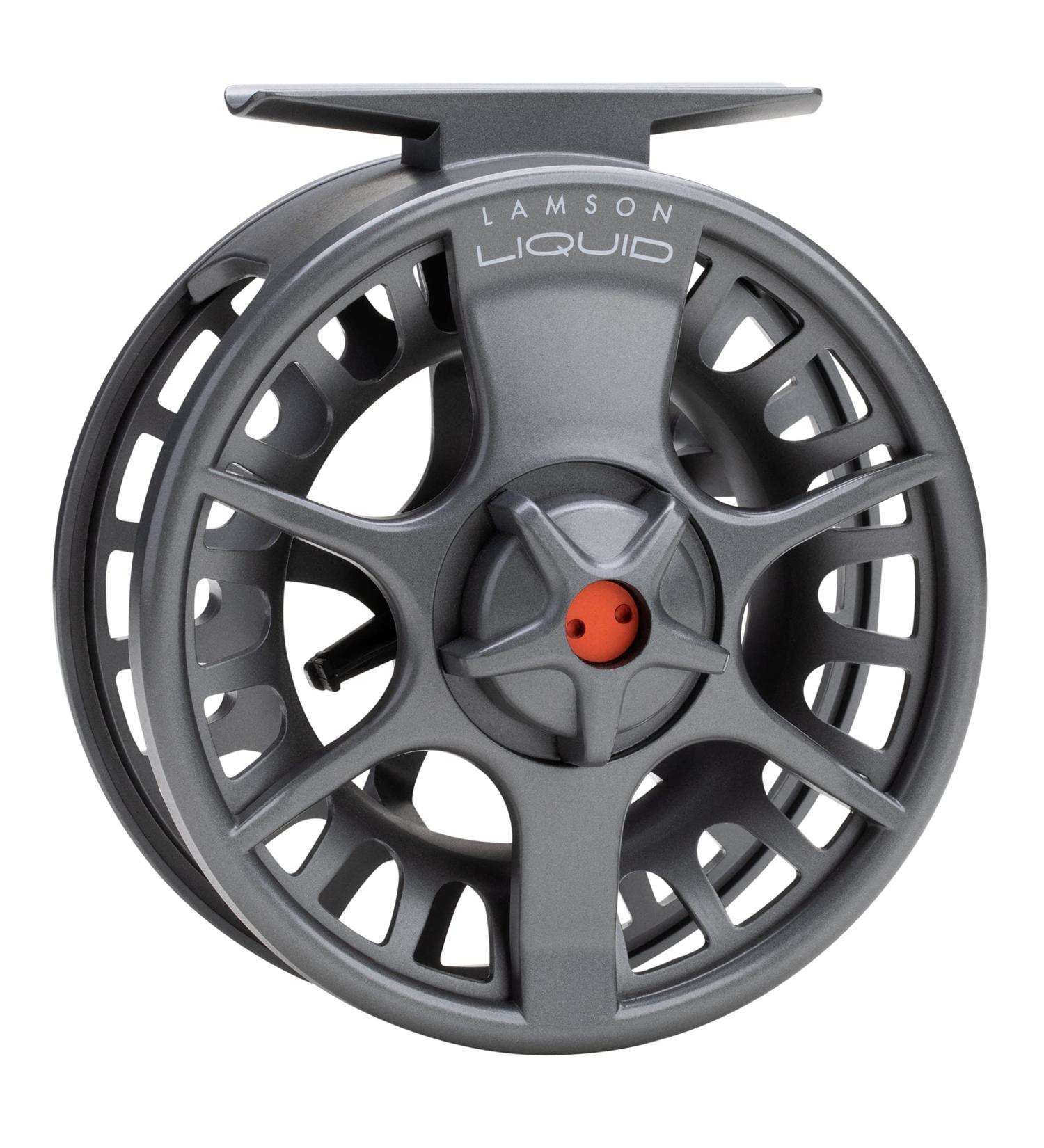 LAMSON Liquid Fly Reel Smoke 7+ | Ideal for 6-8 Wt. Lines - Buy Online on GoSupps.com