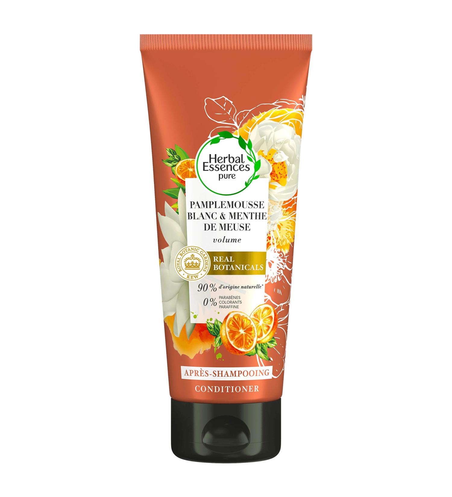 Herbal Essences Pure Grapefruit White Volume Conditioner - 200ml (3 Pack) | Nourish & Boost Hair Volume - Buy Online on GoSupps.com