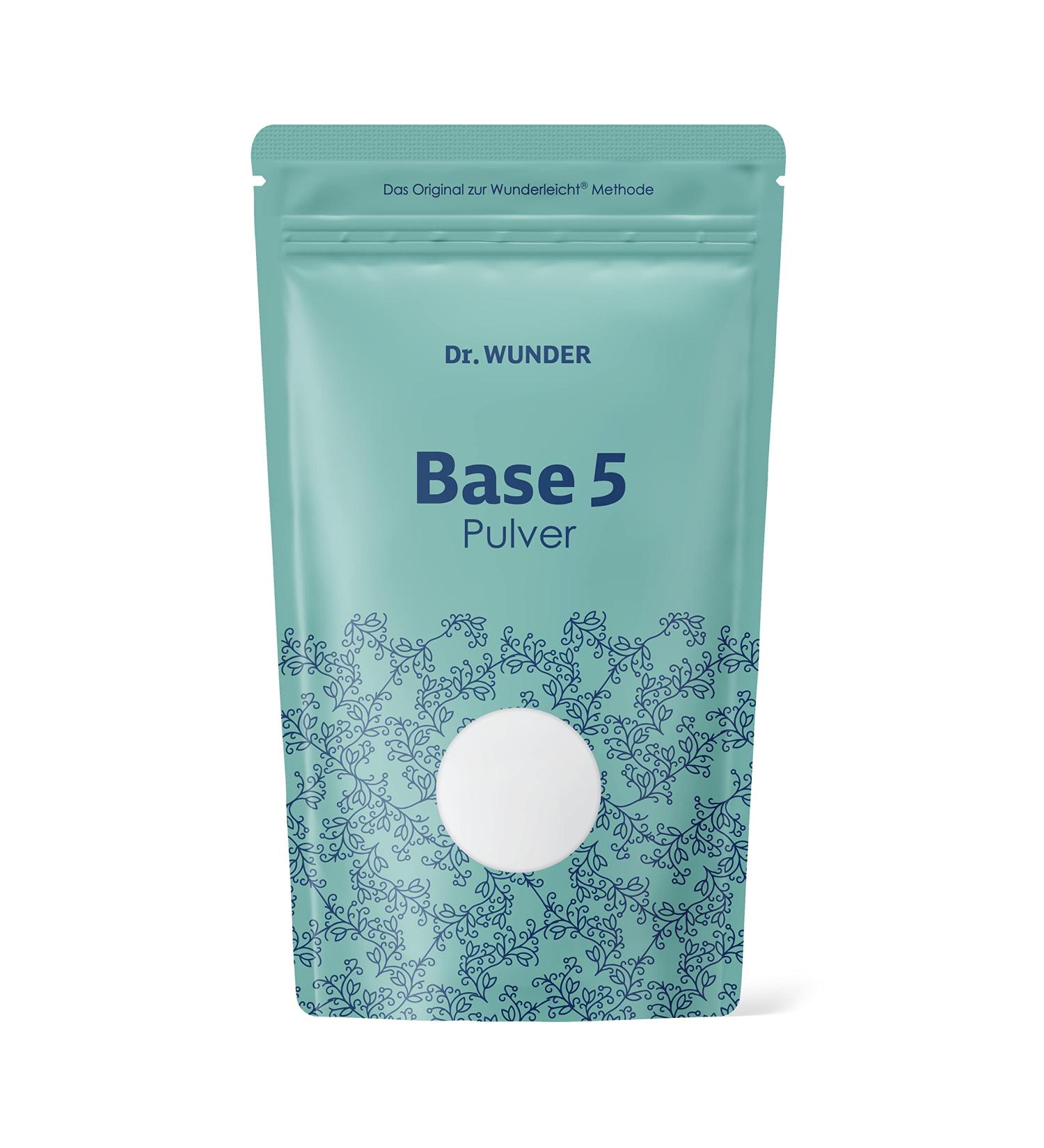 Buy Dr.Wunder Base 5 - 500g Base Powder | Mineral Compounds for Optimal Health | Supports Body s Mineral Needs | Fast International Shipping - Buy Online on GoSupps.com