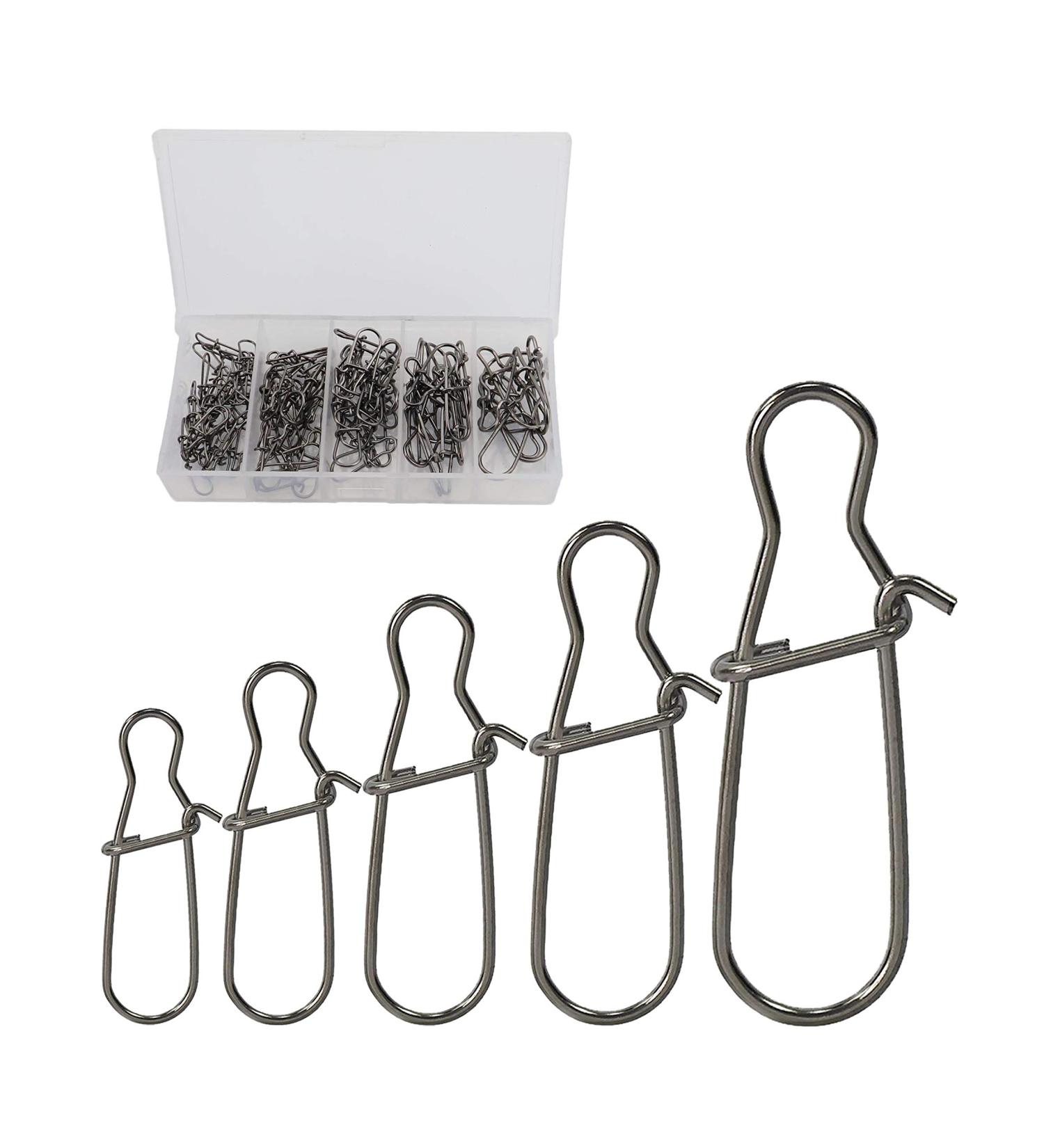 Facikono Fishing Duo Lock Snaps Swivel | Fast Change for Saltwater & Freshwater Lures - Buy Online on GoSupps.com