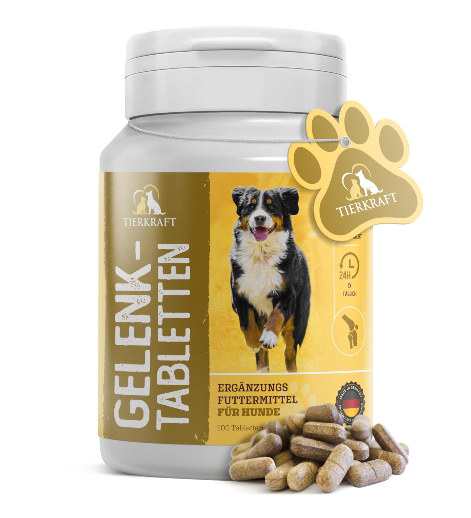 Animal Power Joint Tablets for Dogs - 100 pcs Made in Germany | Green Lipped Mussel Teufels Claw & MSM for Joint & Bone Protection - Buy Online on GoSupps.com