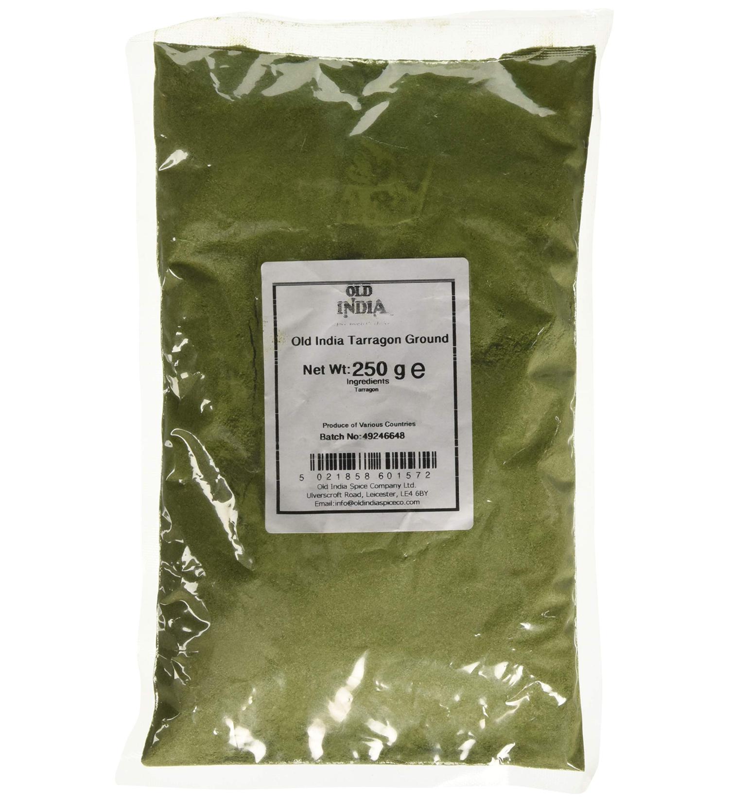 Old India Tarragon Ground 250g - Premium Quality Culinary Herb for Savory Dishes - Buy Online on GoSupps.com
