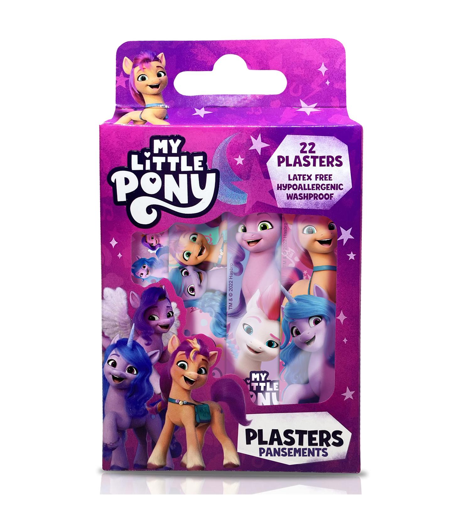 My Little Pony Plasters x22 - Latex Free, Hypoallergenic, Washproof - Buy Online on GoSupps.com