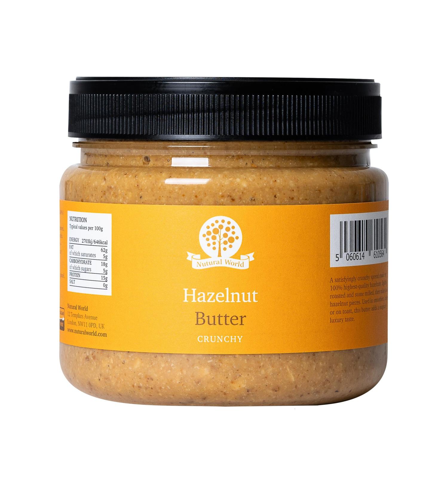 Nutural World - Beurre de noisette croustillant (1kg) Croquant 1 kg (Lot de 1) - Buy Online on GoSupps.com