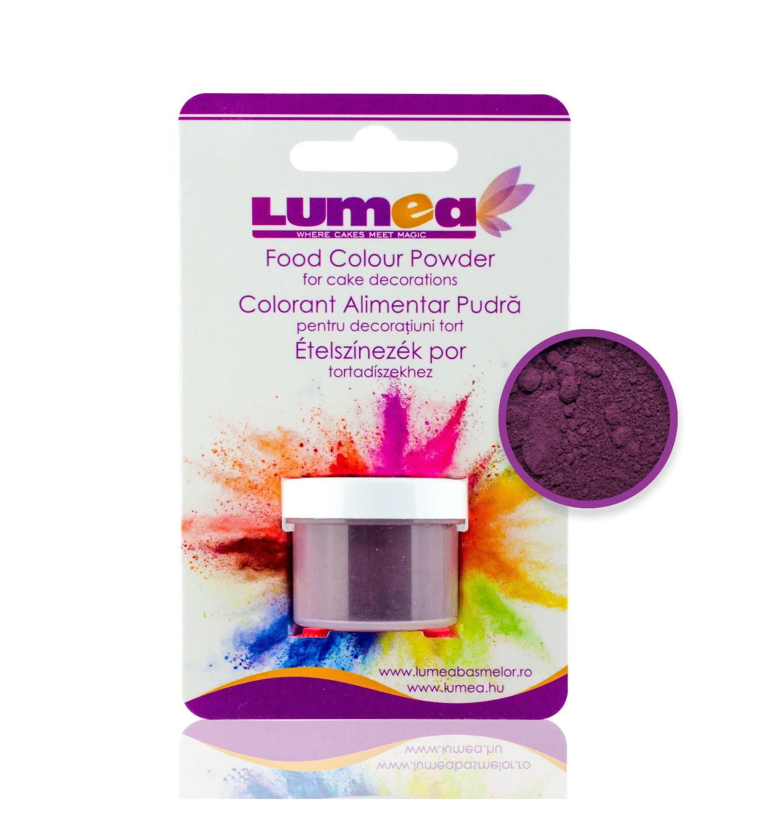 Dekozauber24 Aubergine Food Coloring Powder | Fat-Soluble Baking Essentials for Fondant & Marzipan | 2-4g Can for Cake Decoration - Buy Online on GoSupps.com