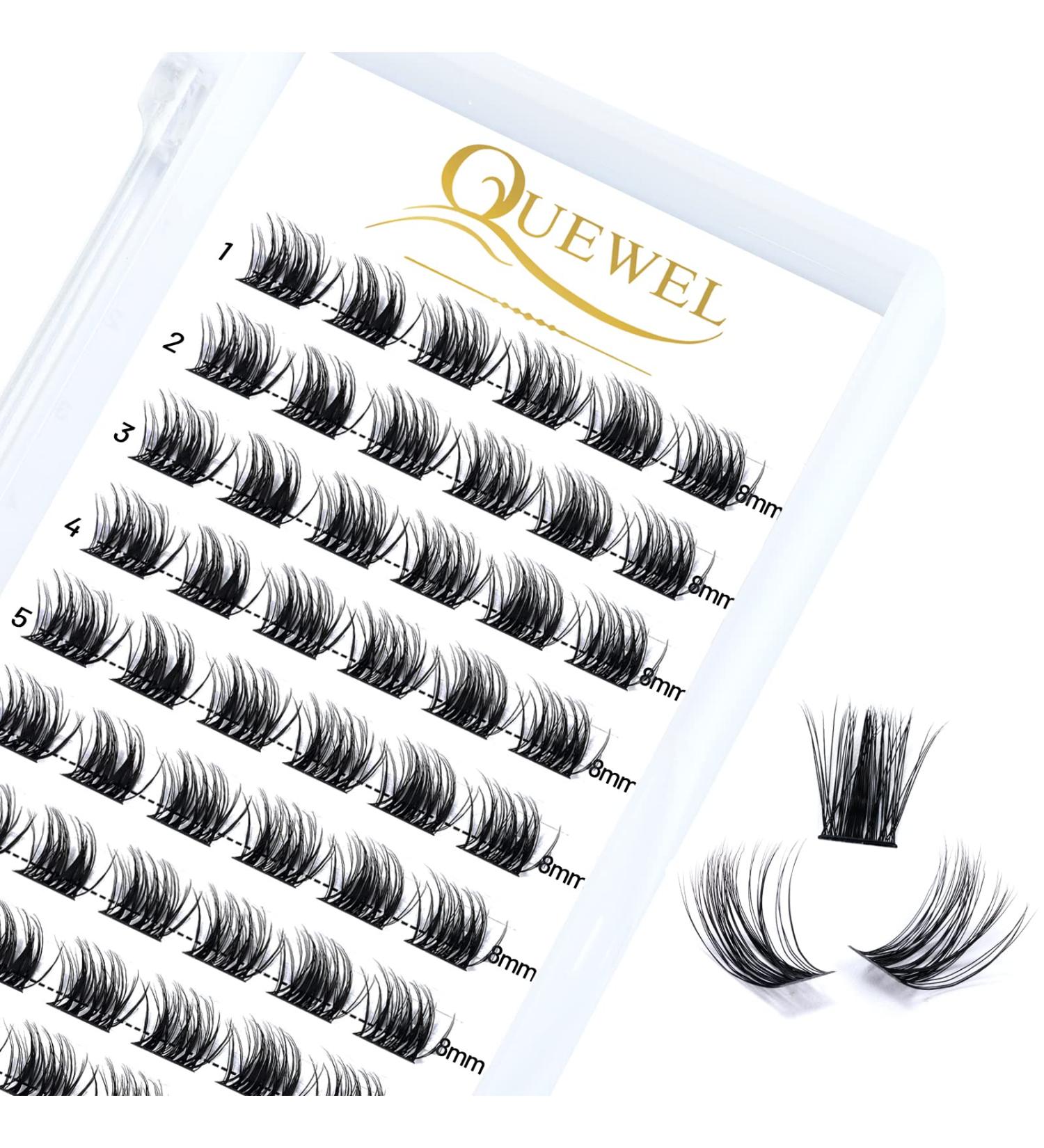 Buy 03-D 8mm D Curl Individual Eyelashes - Natural Lash Segments for DIY Extensions | International Shipping - Buy Online on GoSupps.com