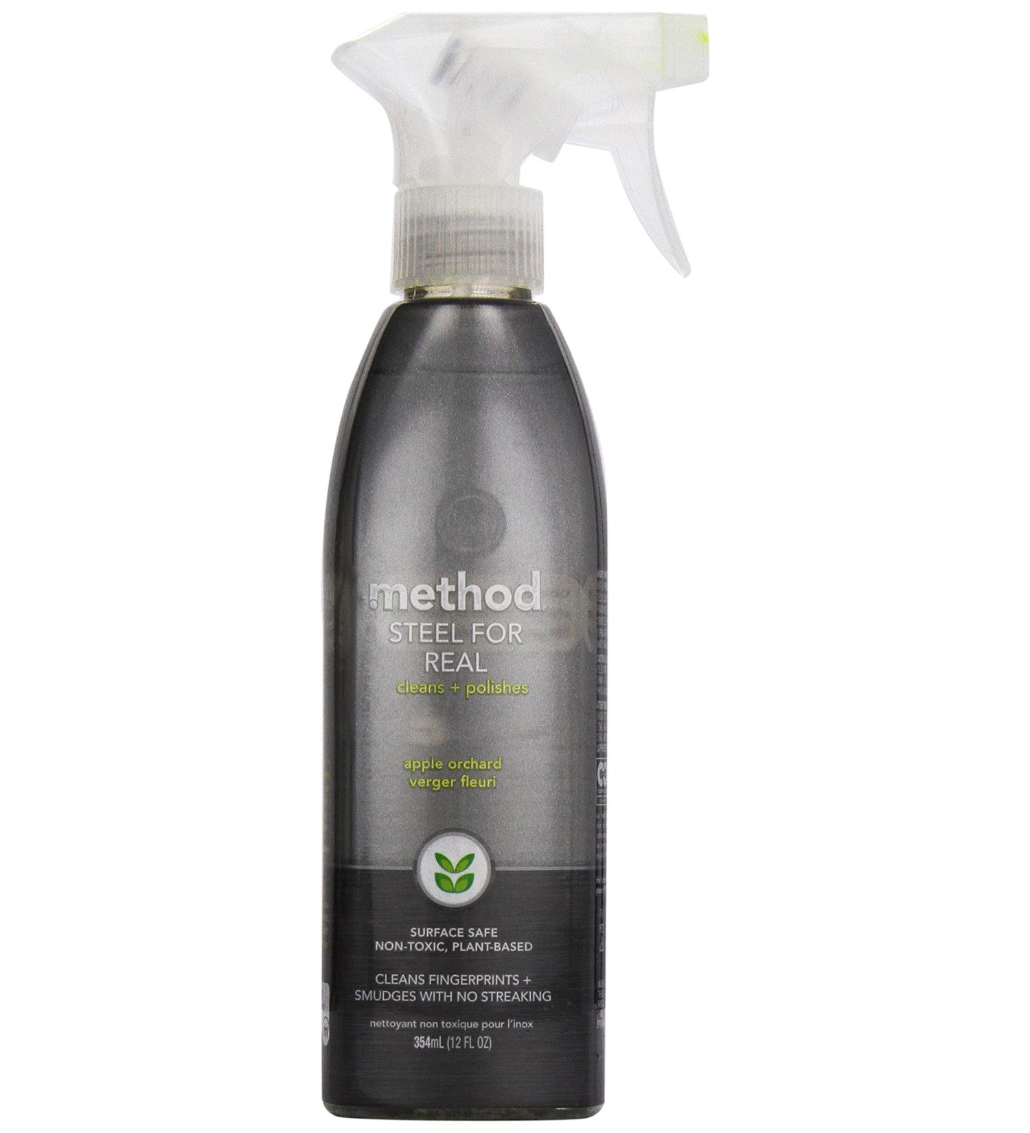 Buy Method Stainless Steel Cleaner & Polish Spray - Orchard Blossom 12 oz | Eco-Friendly & Effective Shine for International Shipping - Buy Online on GoSupps.com