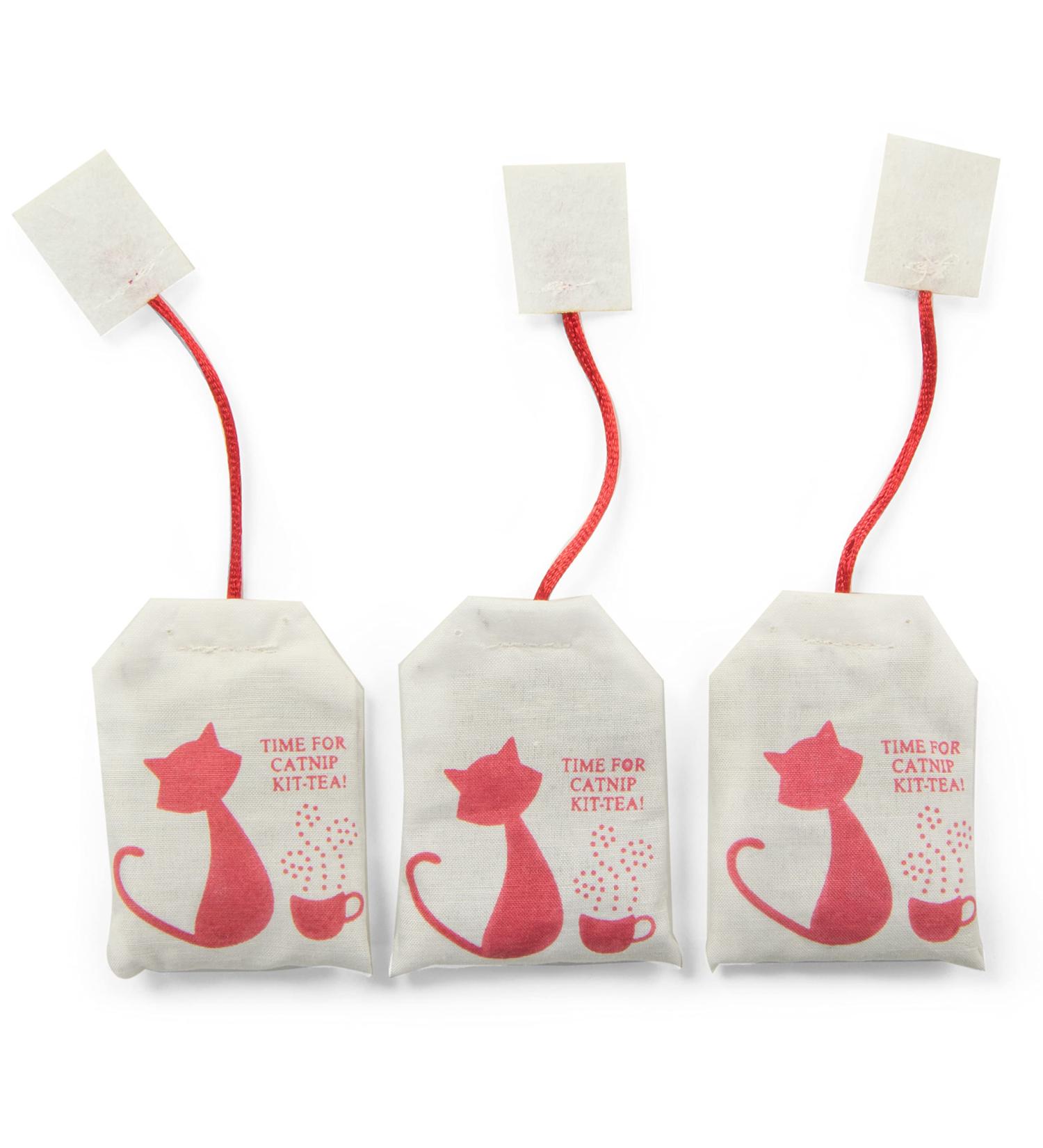 Petlinks Catnip Cat Toys Set of 3 Tea Zing - Fun & Stimulating for Cats & Kittens - Multiple Styles & Sets (Random Color) - Buy Now! - Buy Online on GoSupps.com