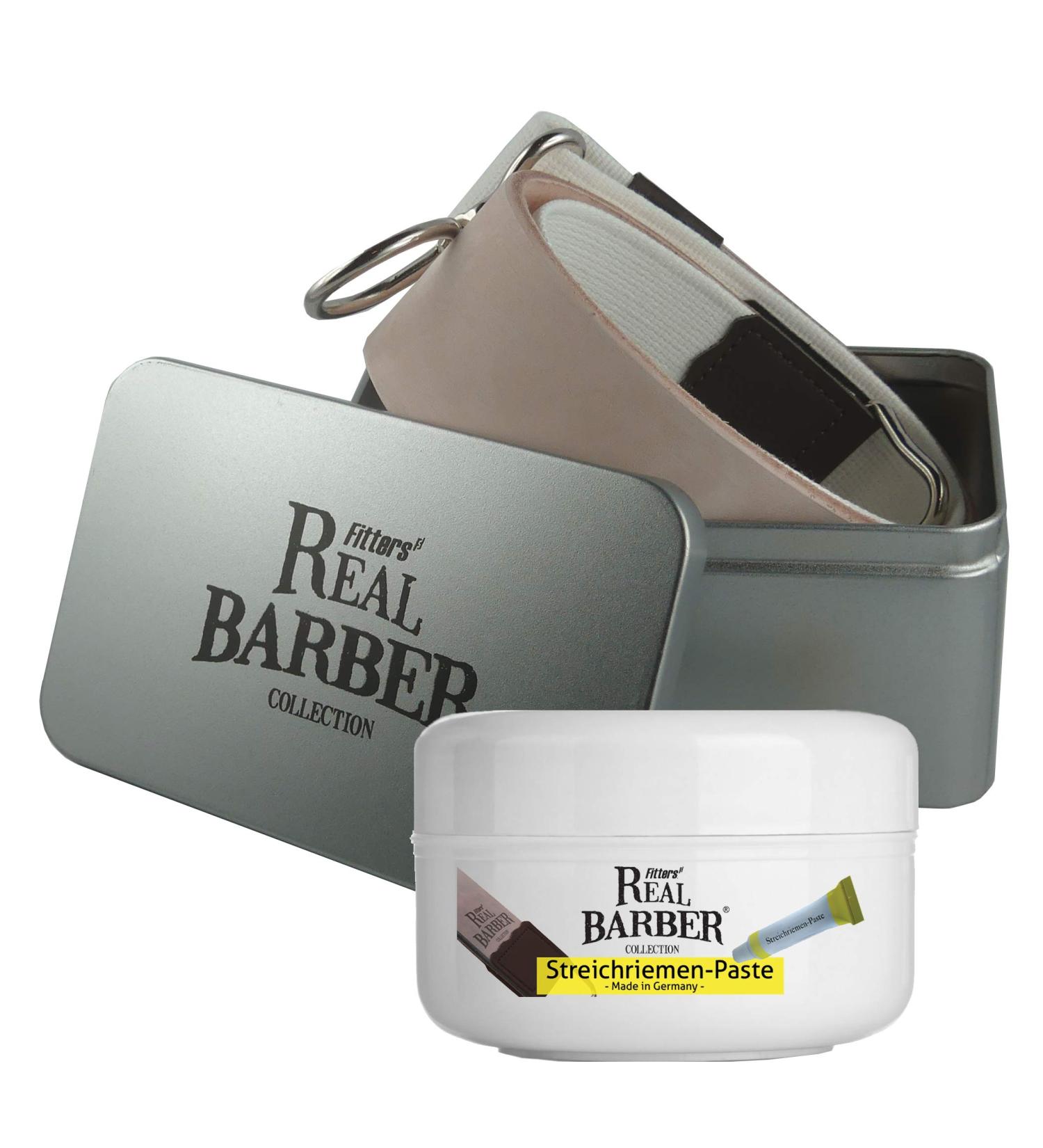 Fitters Real Barber Strop Razor | Genuine Leather Made in Solingen | Ideal Size with Strop Paste - Perfect for Luxe Shaving Experience - Buy Online on GoSupps.com