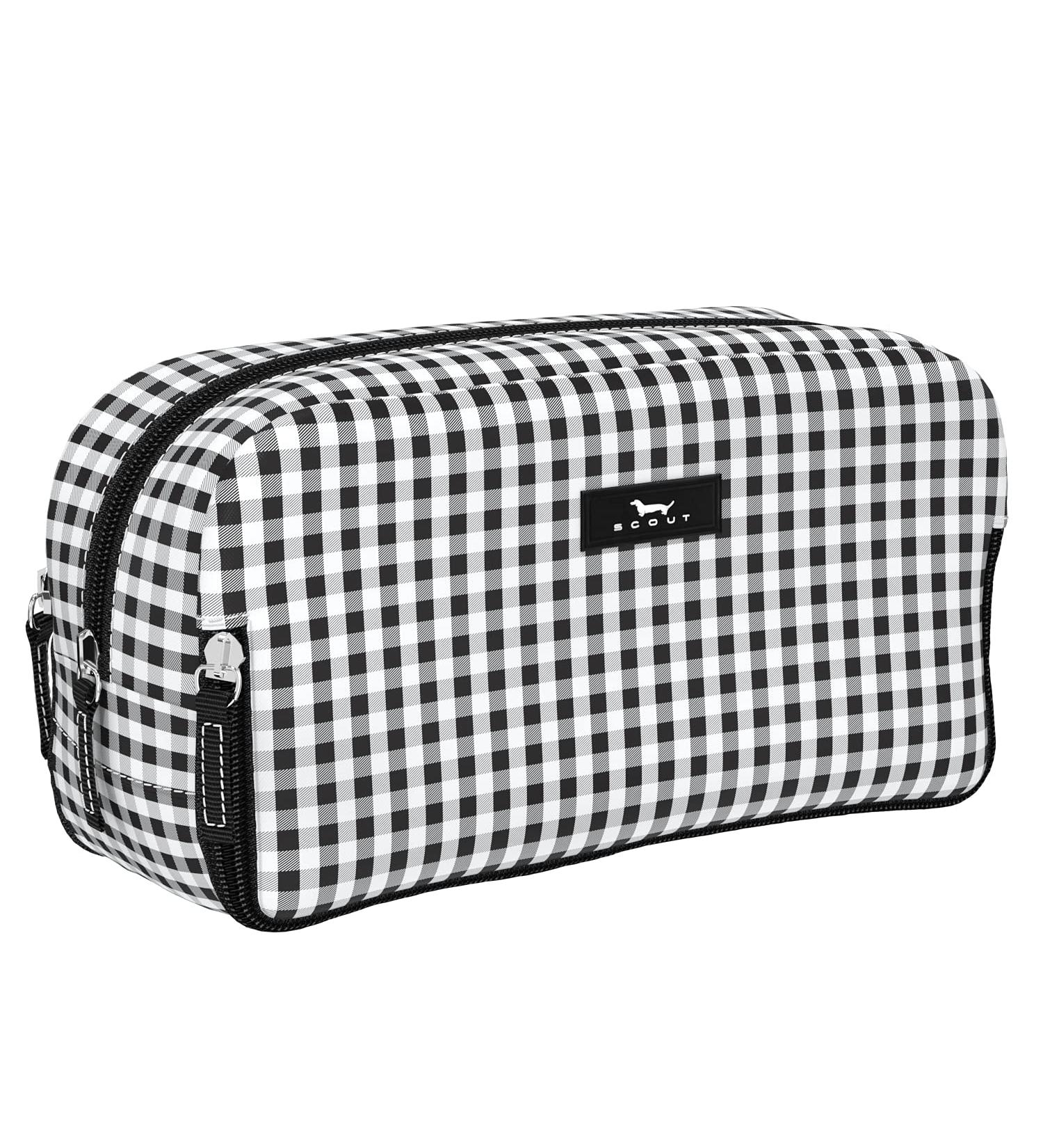 SCOUT 3-Way Bag - Travel Makeup and Toiletry Pouch for Women - Three Zipper Compartments - Stands Upright - Easy to Clean - David Checkham - Buy Online on GoSupps.com