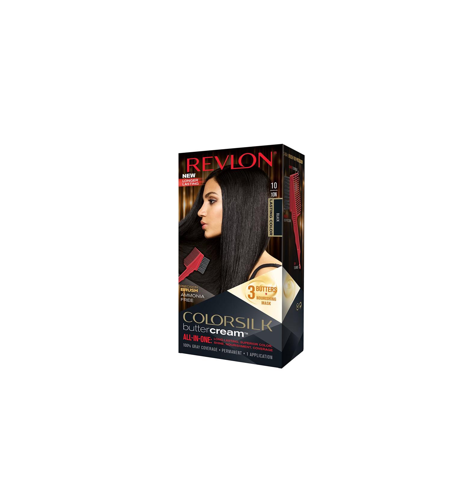 Revlon Colorsilk All-In-One Buttercream 10 Black Hair Colour