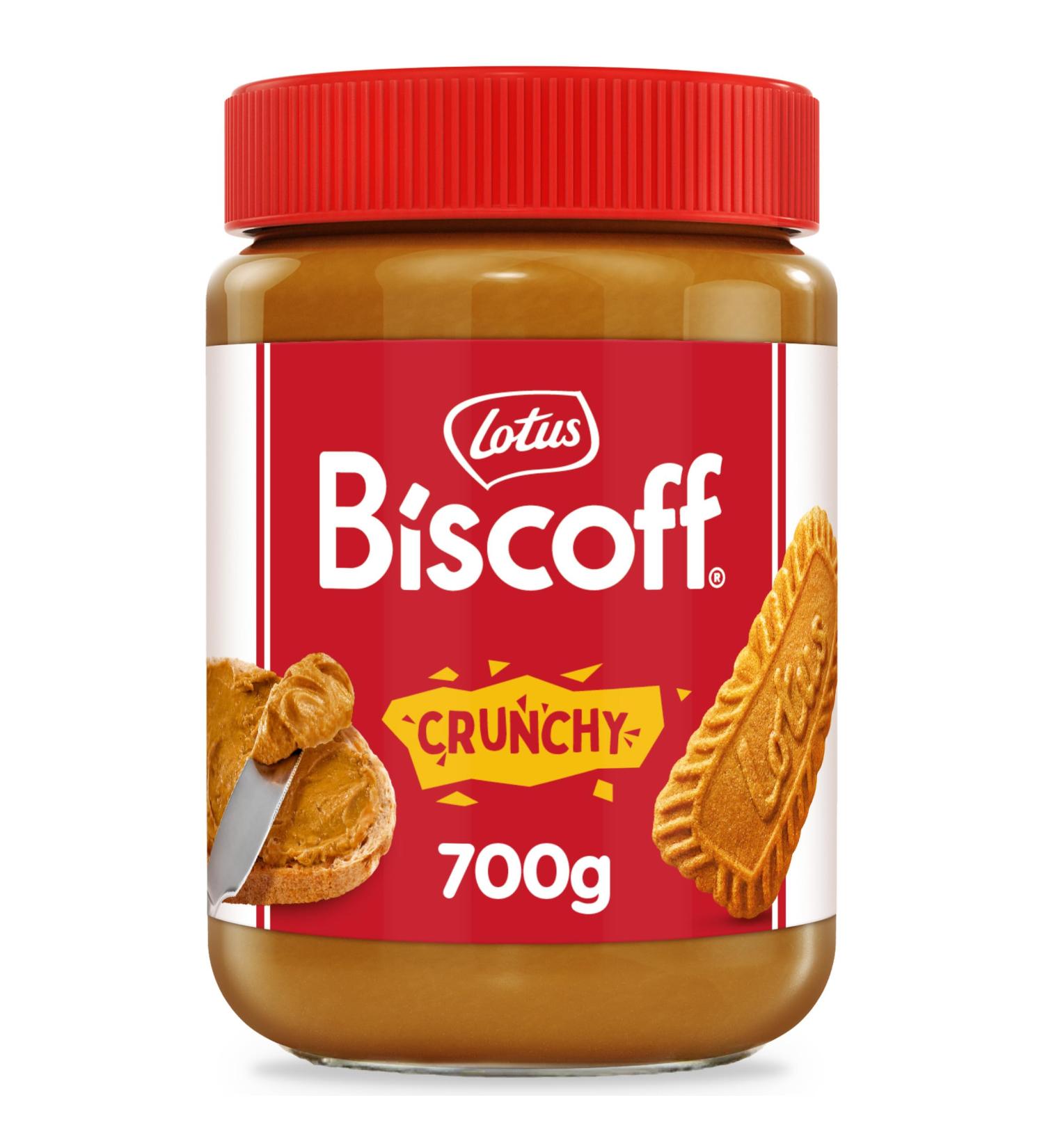 Lotus Biscoff | Biscoff Spread | Crunchy | Vegan | No Nuts | No Artificial Coloring or Flavorings | PET Jar | 700g - Buy Online on GoSupps.com