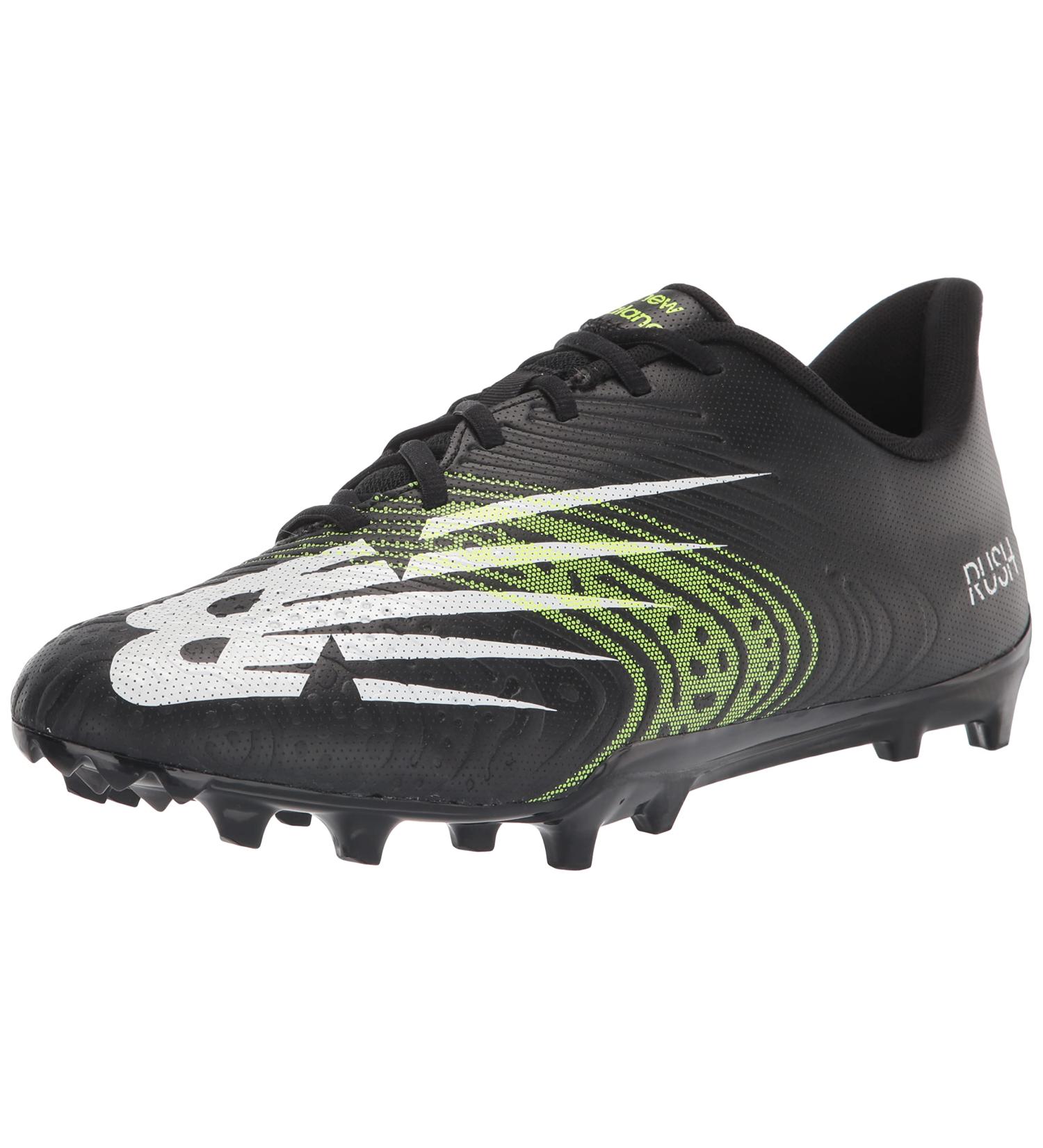 New Balance Men's Rush V3 Low Lacrosse Shoe - Black/White - Size 12.5 - Buy Online on GoSupps.com
