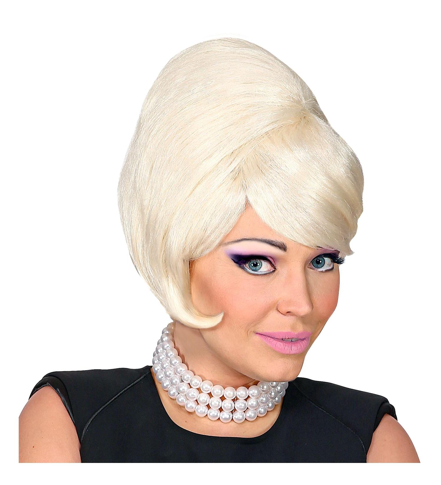 Widmann 04449 50s Beehive Wig Blond Standard Size - Buy Online on GoSupps.com