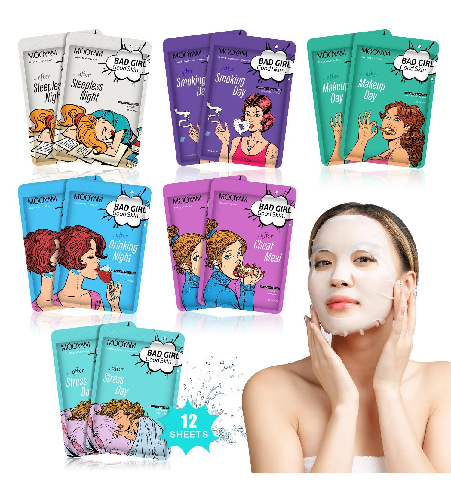 Sheet Mask Nourishing Moisturising Hyaluronic Acid Mask Skincare Korea Cosmetics Mask Ingredients For all skin types (Comprehensive) - Buy Online on GoSupps.com