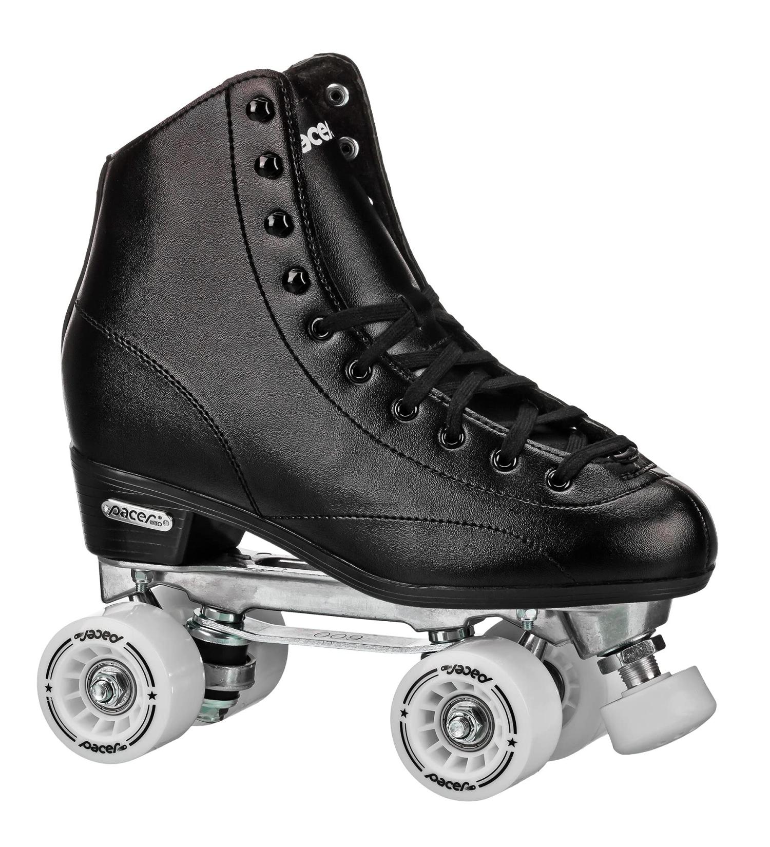 Pacer Stratos Quad Roller Skates - Men's Size 10 (Black) | Traditional Style - Buy Online on GoSupps.com