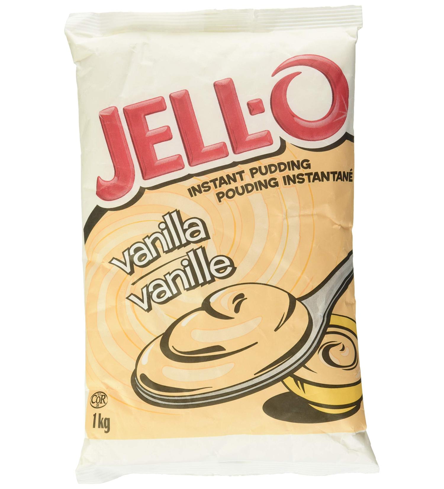 Jell.o Vanilla Instant Pudding 1 kg 1 kg (Pack of 1) - Buy Online on GoSupps.com
