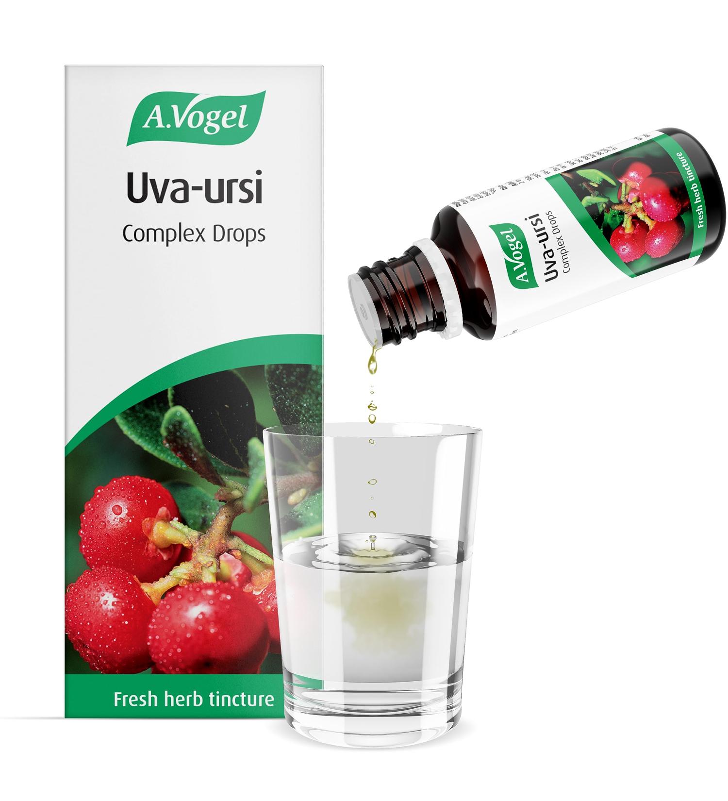 A.Vogel Uva-Ursi Complex Drops (50ml) - Natural Urinary Tract Support - Buy Online on GoSupps.com