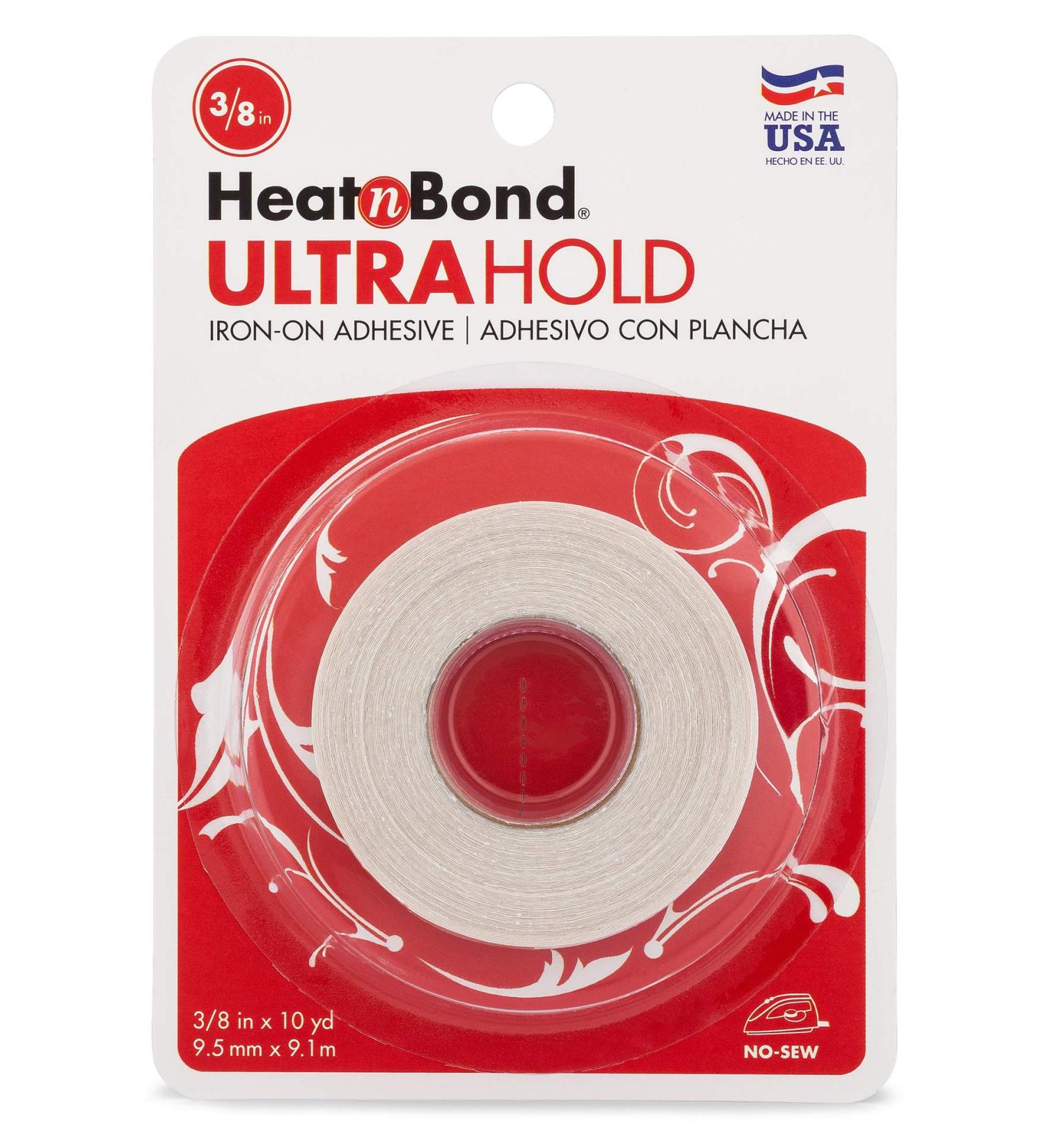 HeatnBond UltraHold Iron-On Adhesive - 3/8 x 10 Yards - Buy Online on GoSupps.com