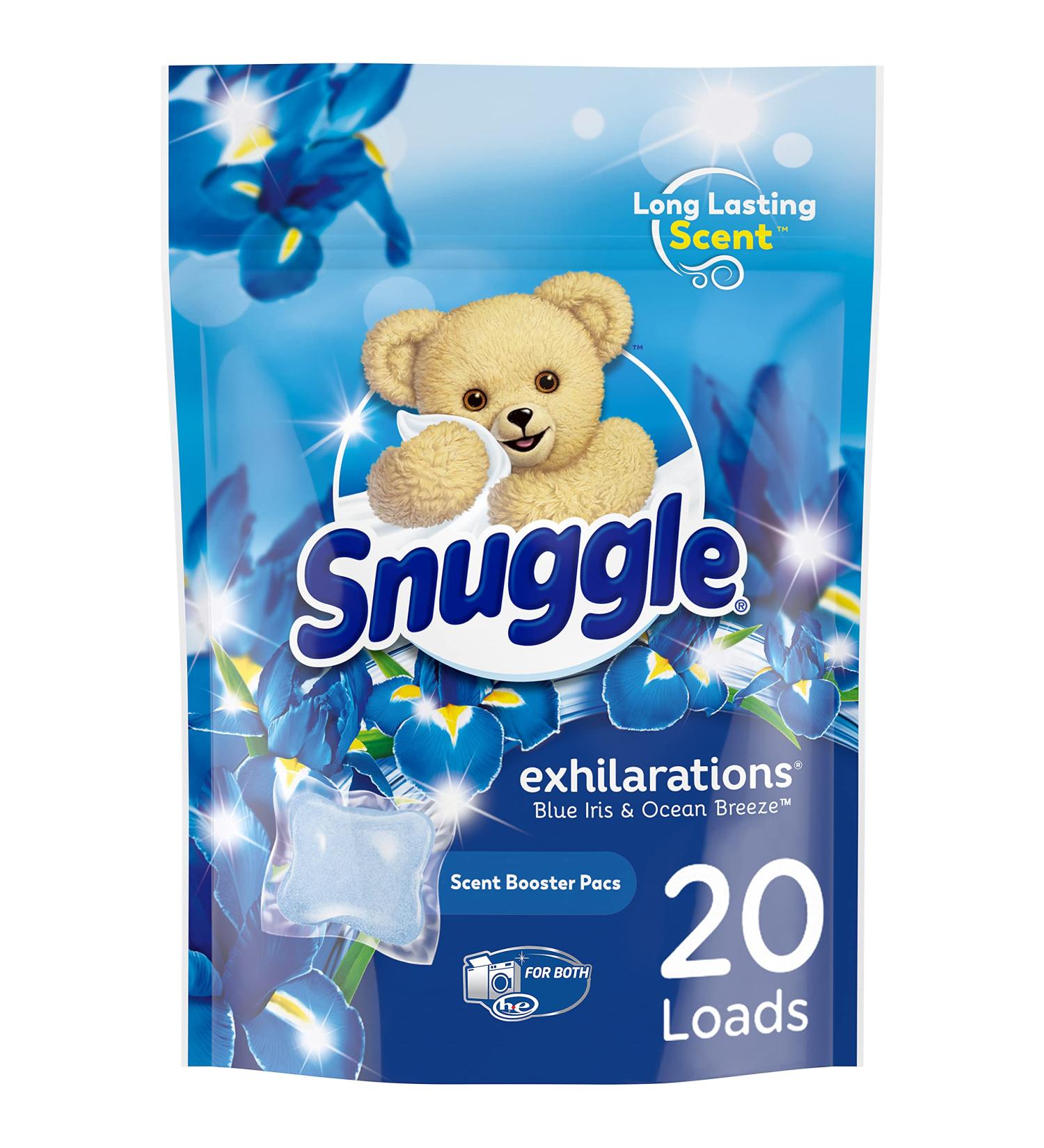 Snuggle Exhilarations Blue Iris Bliss Scent Booster Pacs - 20 Count - Buy Online on GoSupps.com