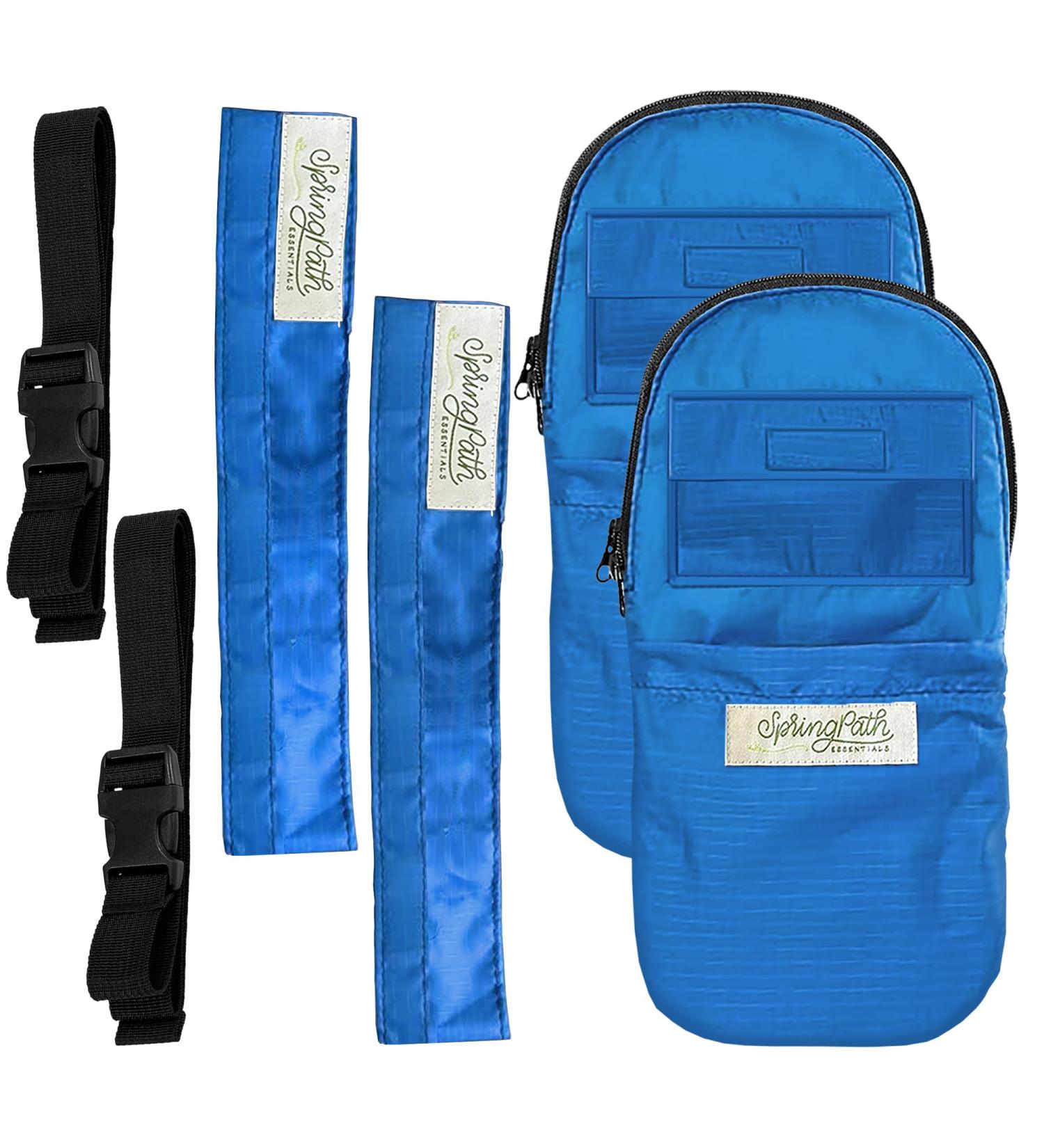 Double Nephrostomy Tube & Drainage Bag Cover - Royal Blue | International Shipping Available - Buy Online on GoSupps.com