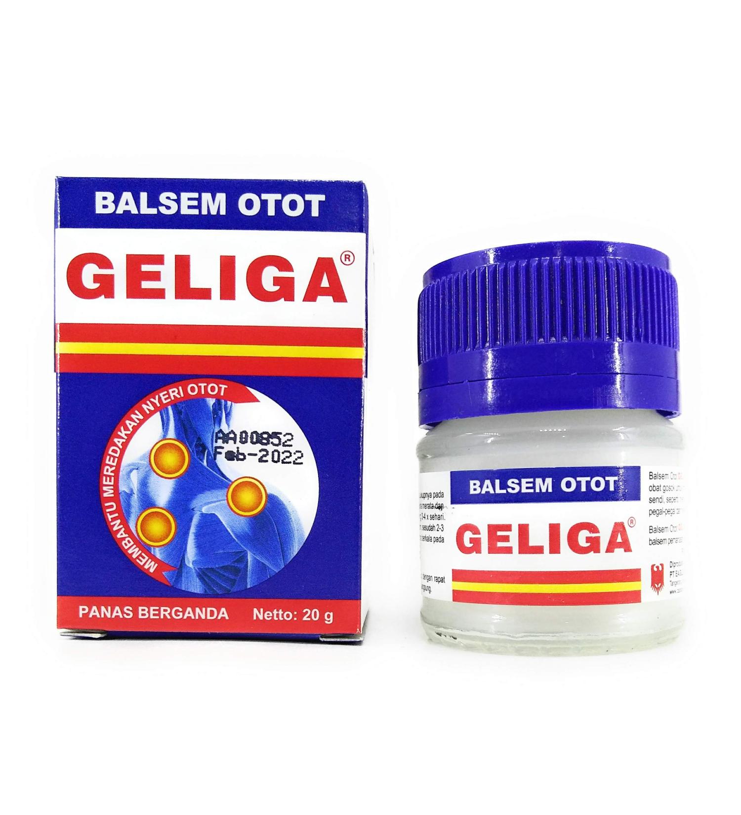 Geliga Balsem Otot - (Pack of 1) - Buy Online on GoSupps.com