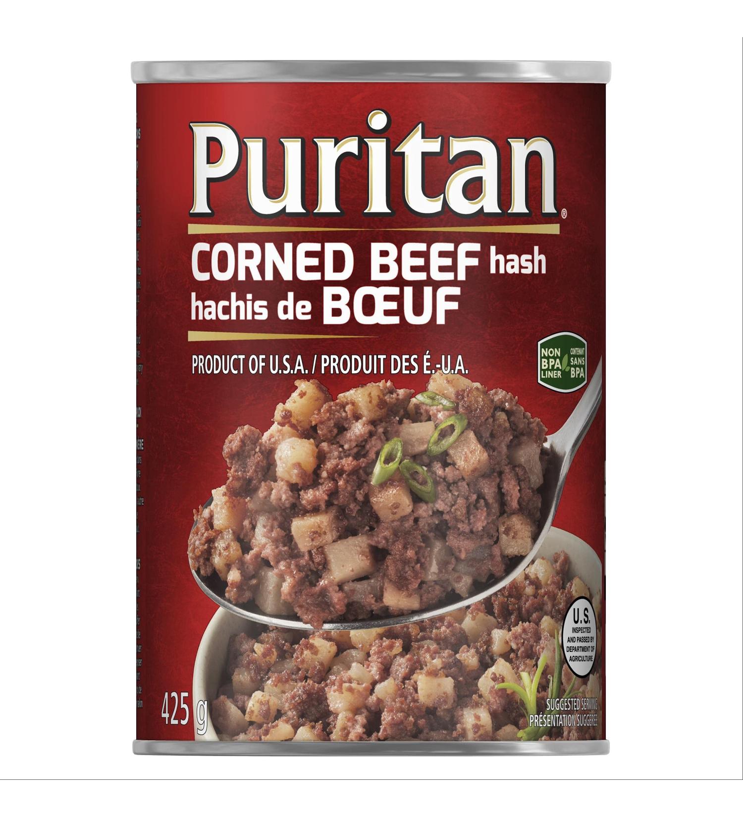 Puritan Corned Beef Hash 425g 24 Count 425 g (Pack of 24) Corned Beef Hash - Buy Online on GoSupps.com