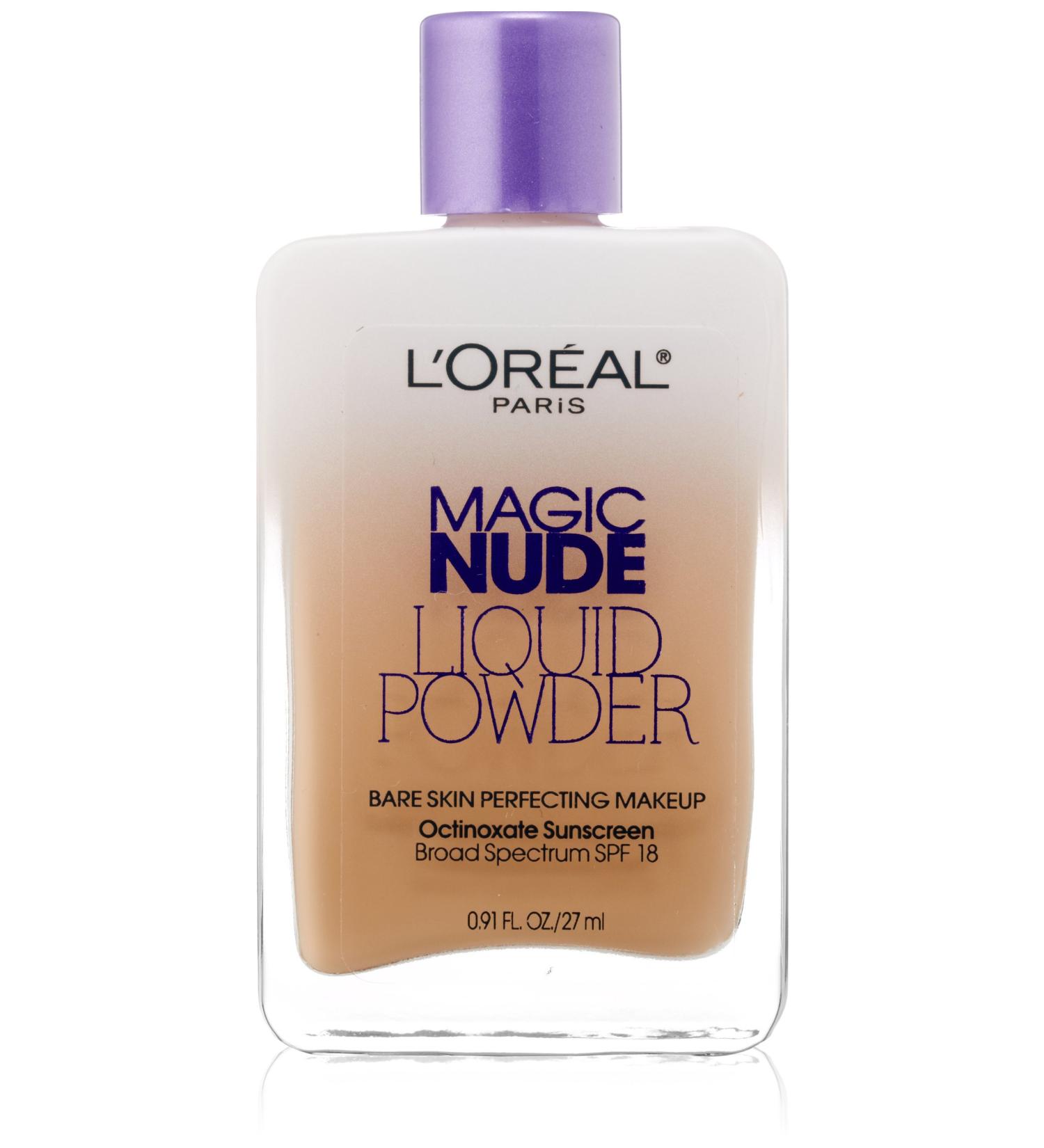 L'Oreal Paris Magic Nude Liquid Powder SPF 18 Makeup in Sand Beige - 0.91 oz - Buy Online on GoSupps.com