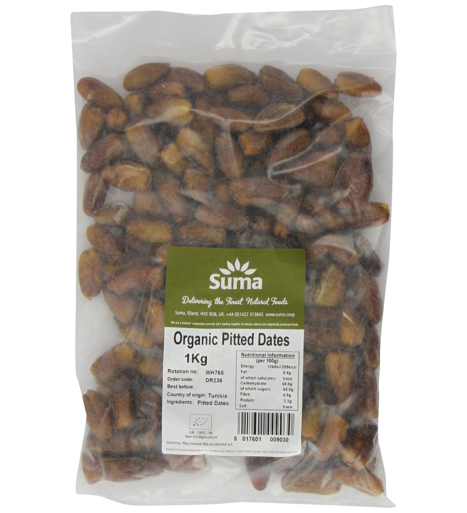 Suma Organic Dates 1 kg - Buy Online on GoSupps.com
