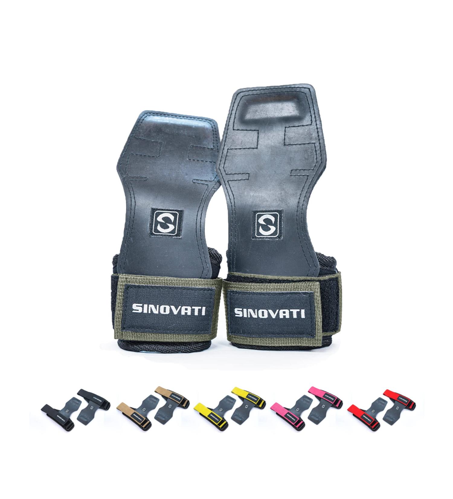 Sinovati Strength Training Lifting Straps | CrossFit Grips & 7mm Wrist Pad | Ultimate Fitness Aid for Bodybuilding & Sports - Buy Online on GoSupps.com