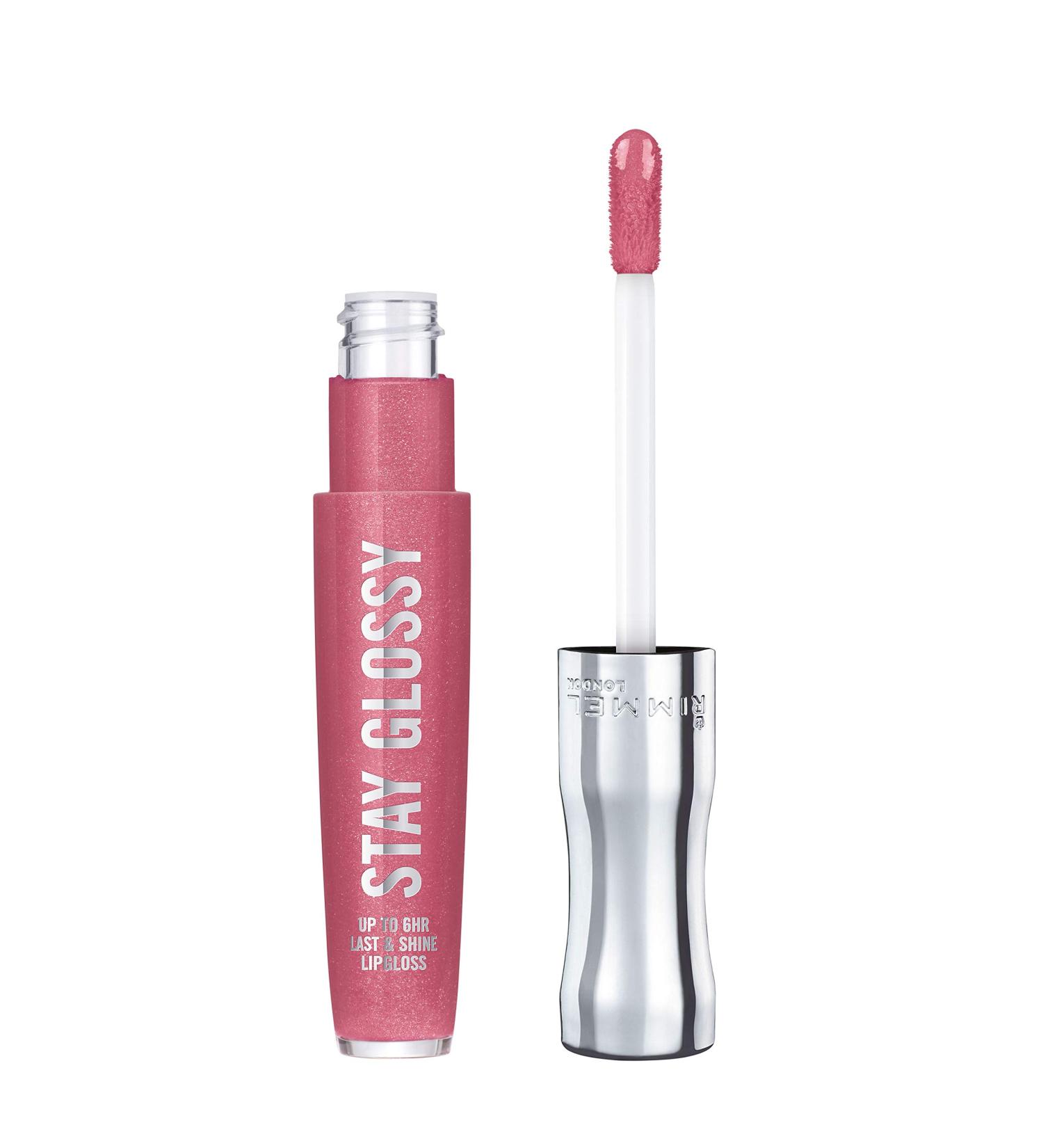 Rimmel Stay Glossy 6 Hour Lipgloss - Stay My Rose 0.18 Fl Oz (Pack of 1) - Buy Online on GoSupps.com