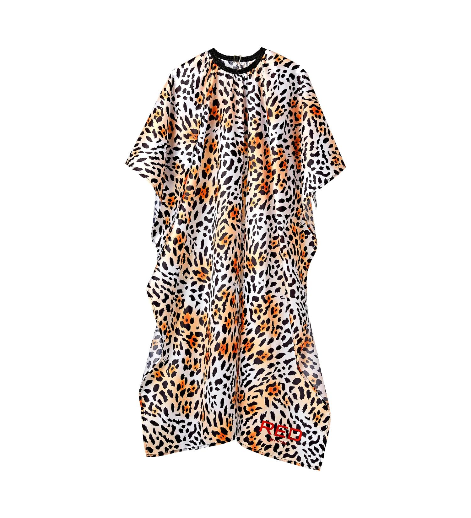Buy Red by Kiss Professional Hair Cutting Cape - Big Size All Purpose Salon & Barber Cape Adjustable Closure Leopard Design for Hair Cutting Accessories - Buy Online on GoSupps.com